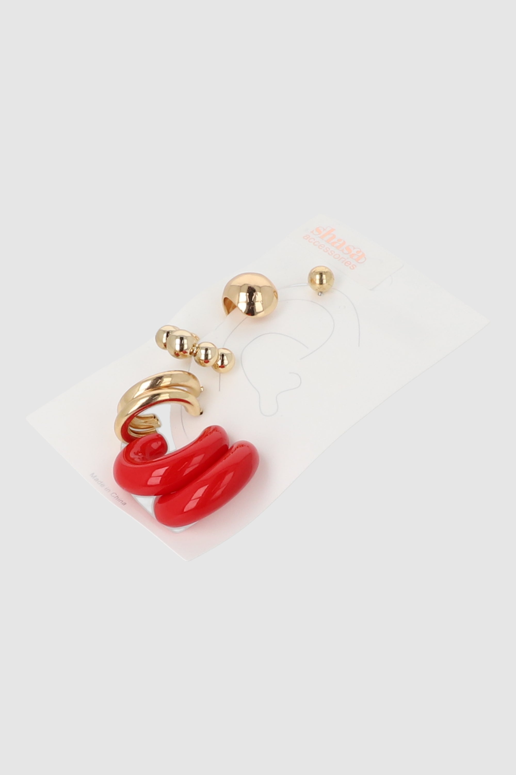 SET ARRACADAS EARCUFF ORO