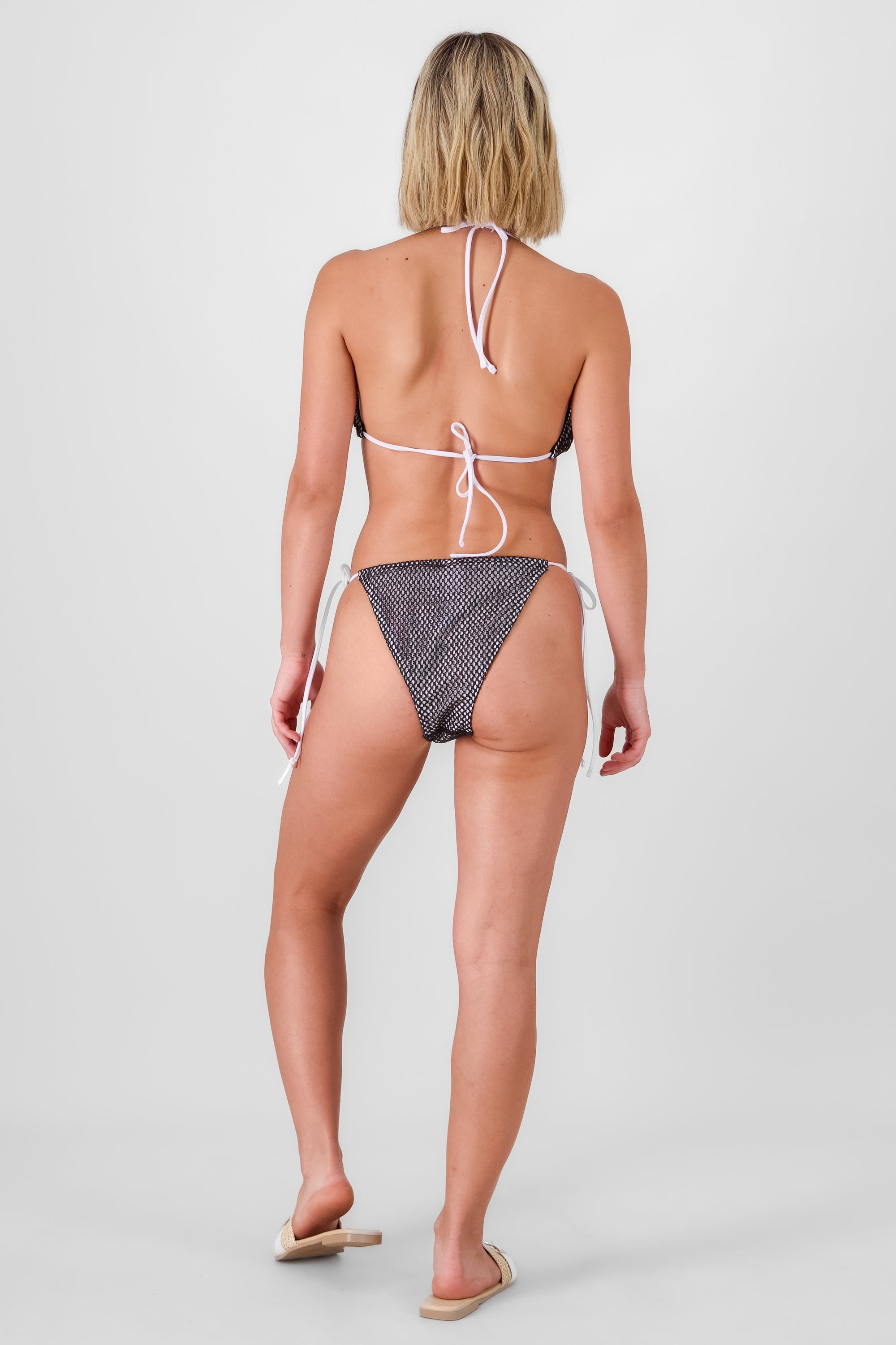 Bikini triangulo red BLANCO COMBO