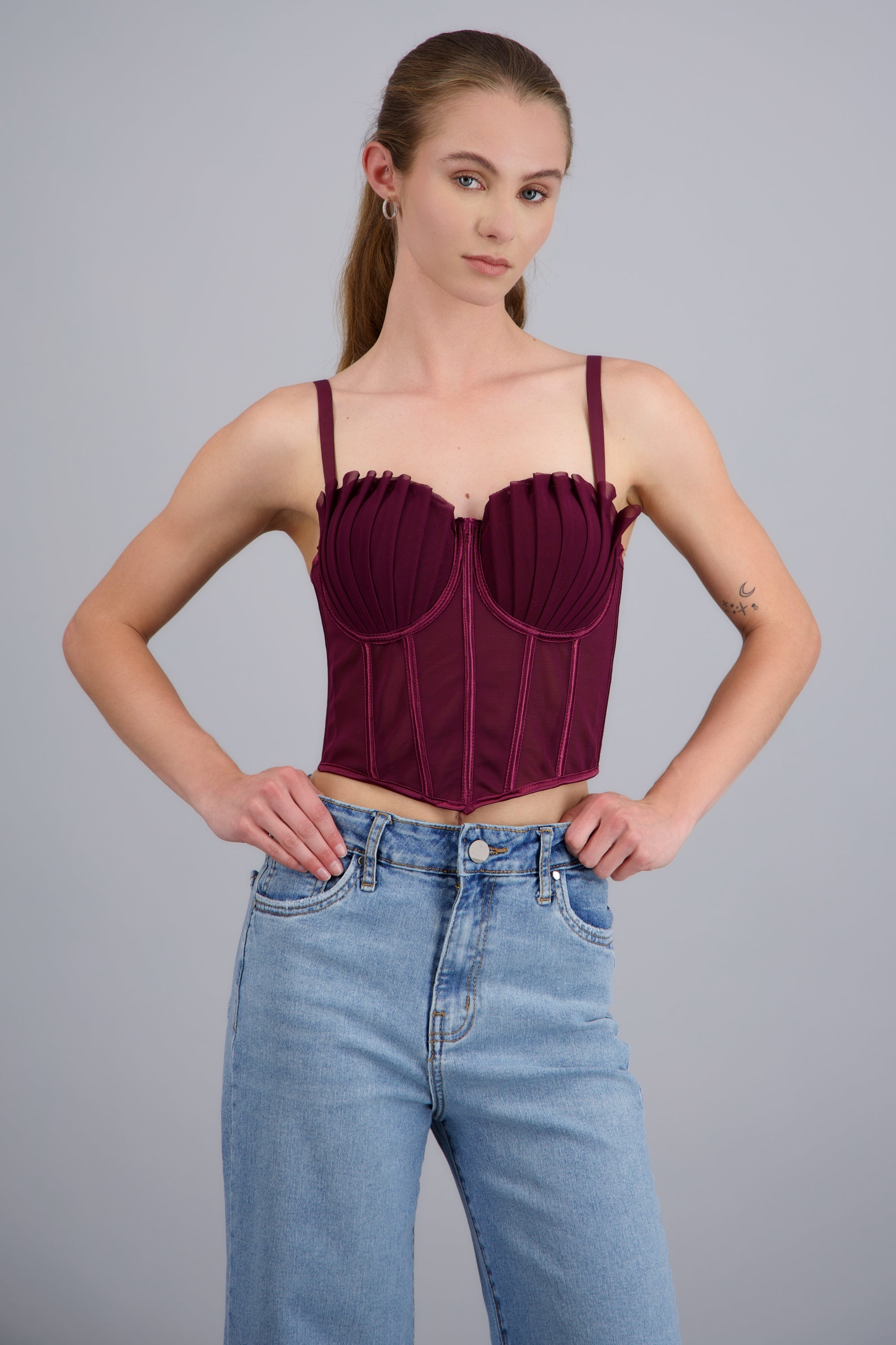 CORSET VARILLAS DET PLISADO COPAS VINO