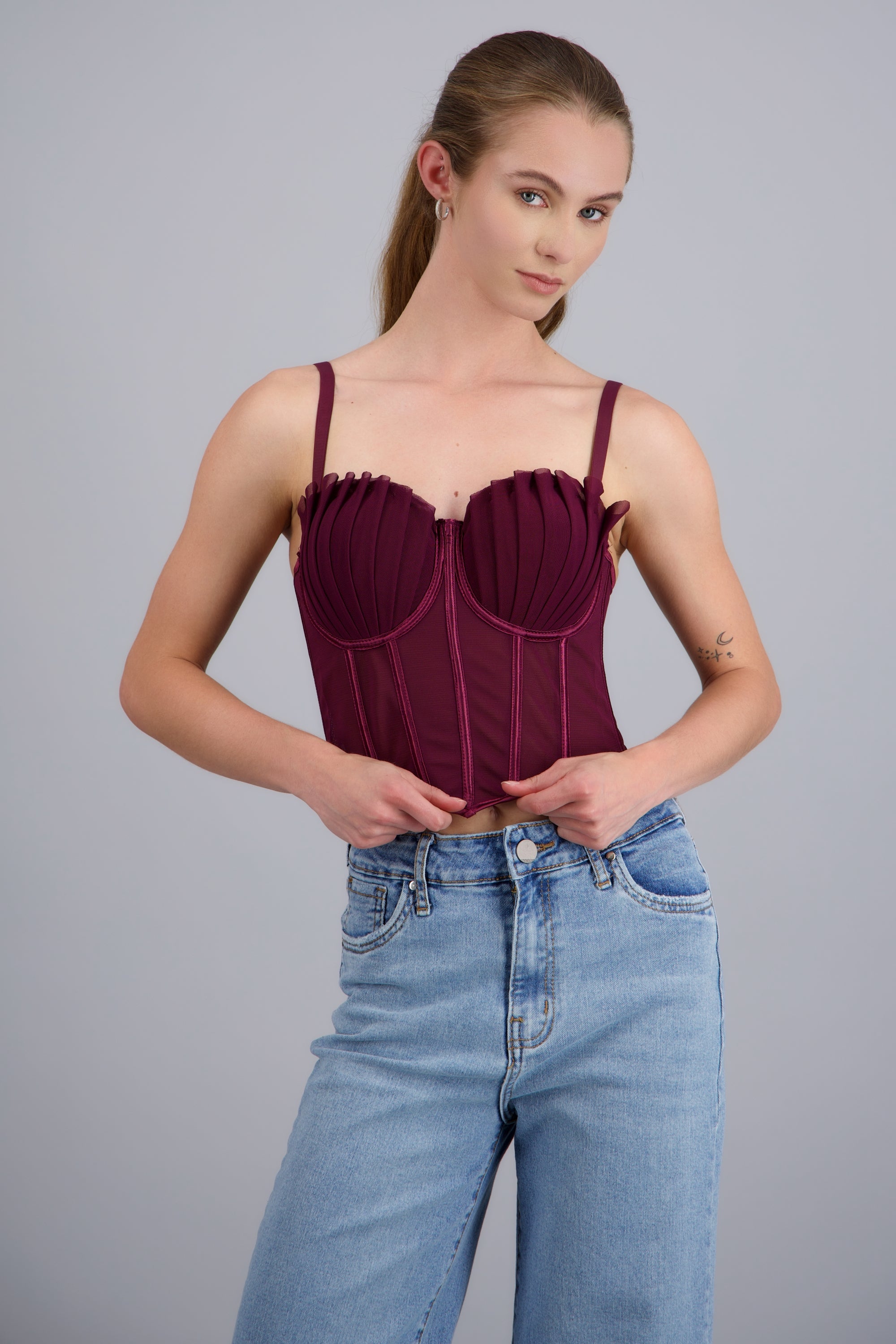 CORSET VARILLAS DET PLISADO COPAS VINO