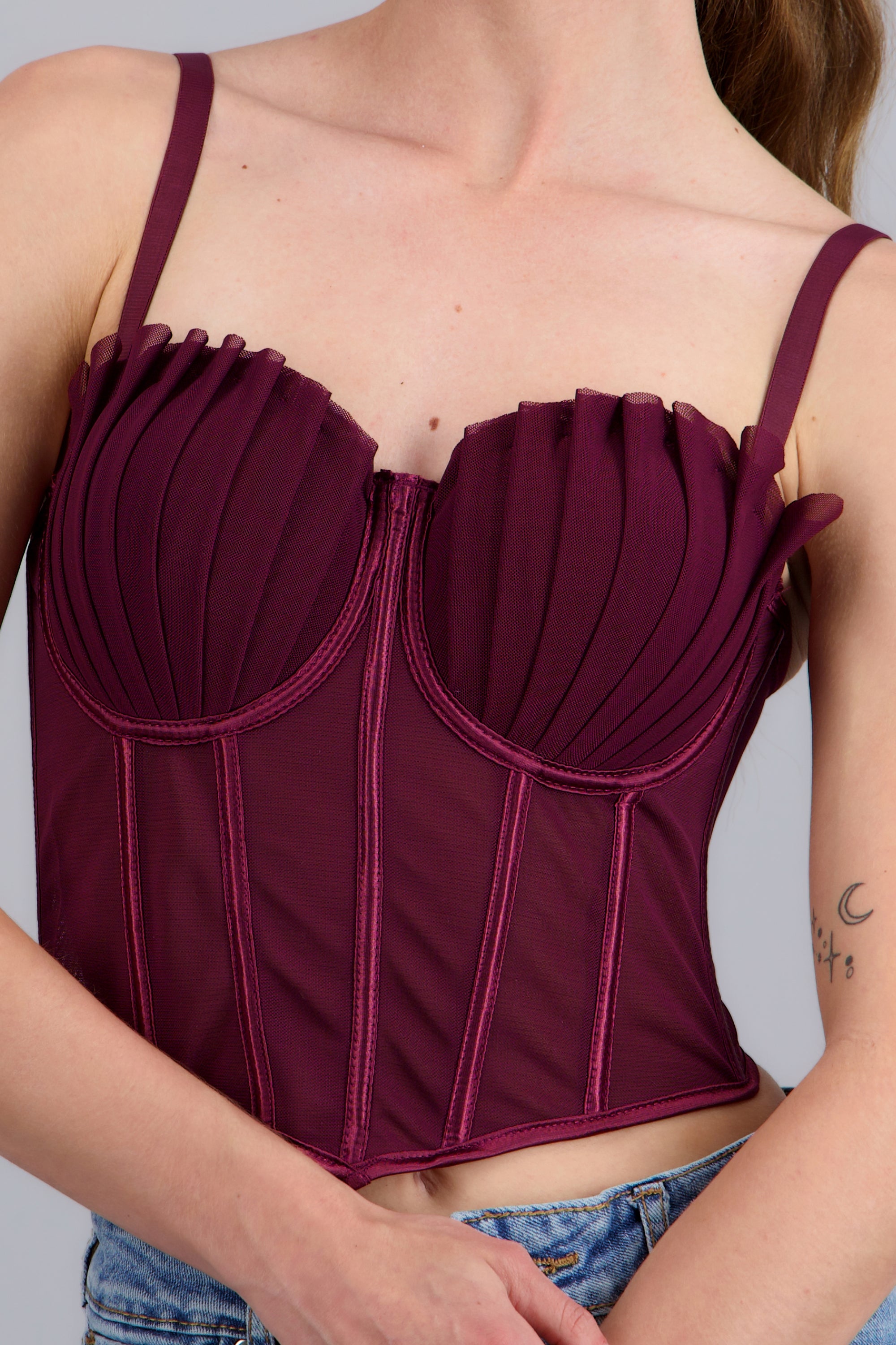 CORSET VARILLAS DET PLISADO COPAS VINO