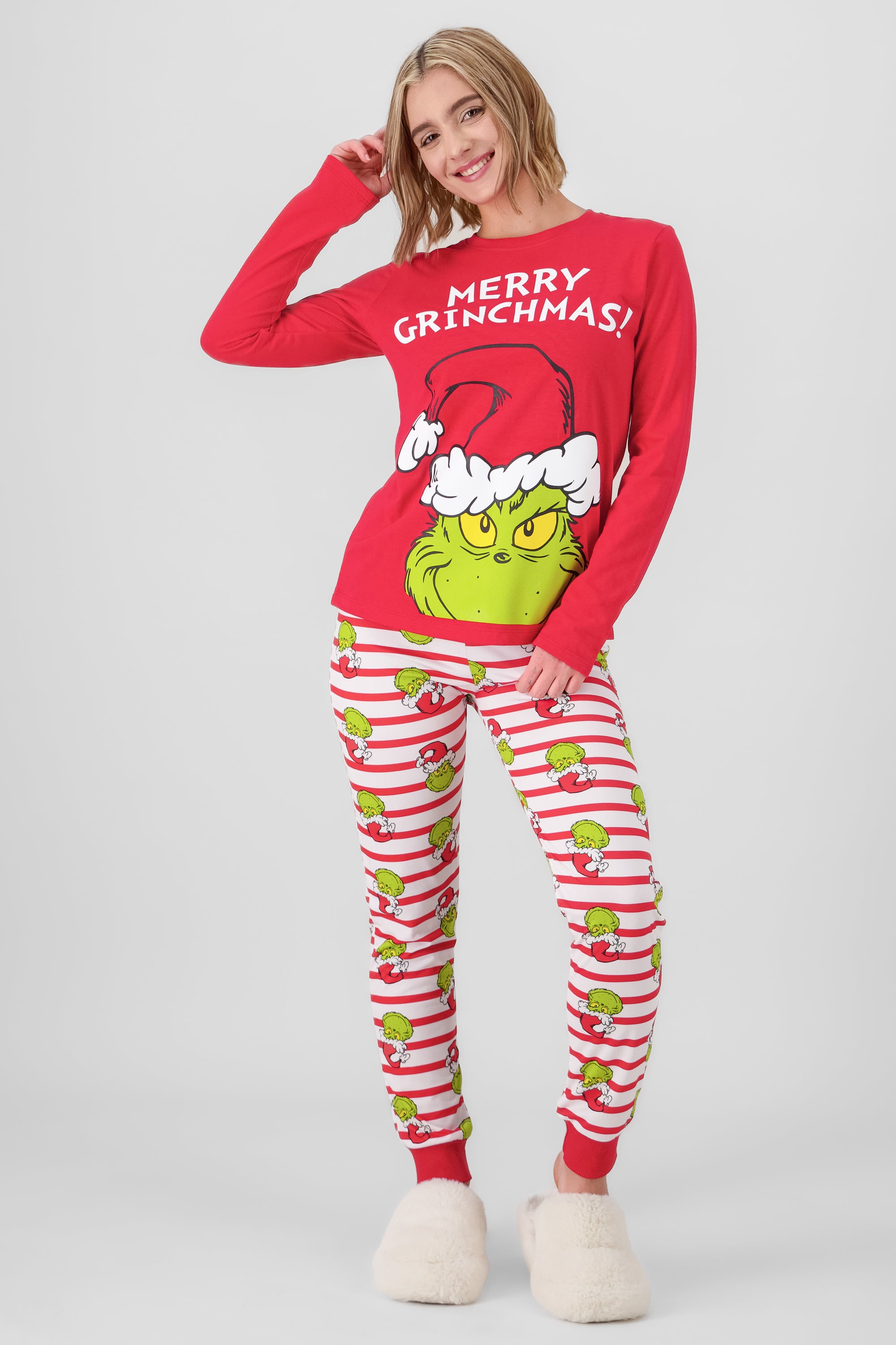 Playera de pijama Grinch ROJO