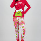 Pijama grinch rayas