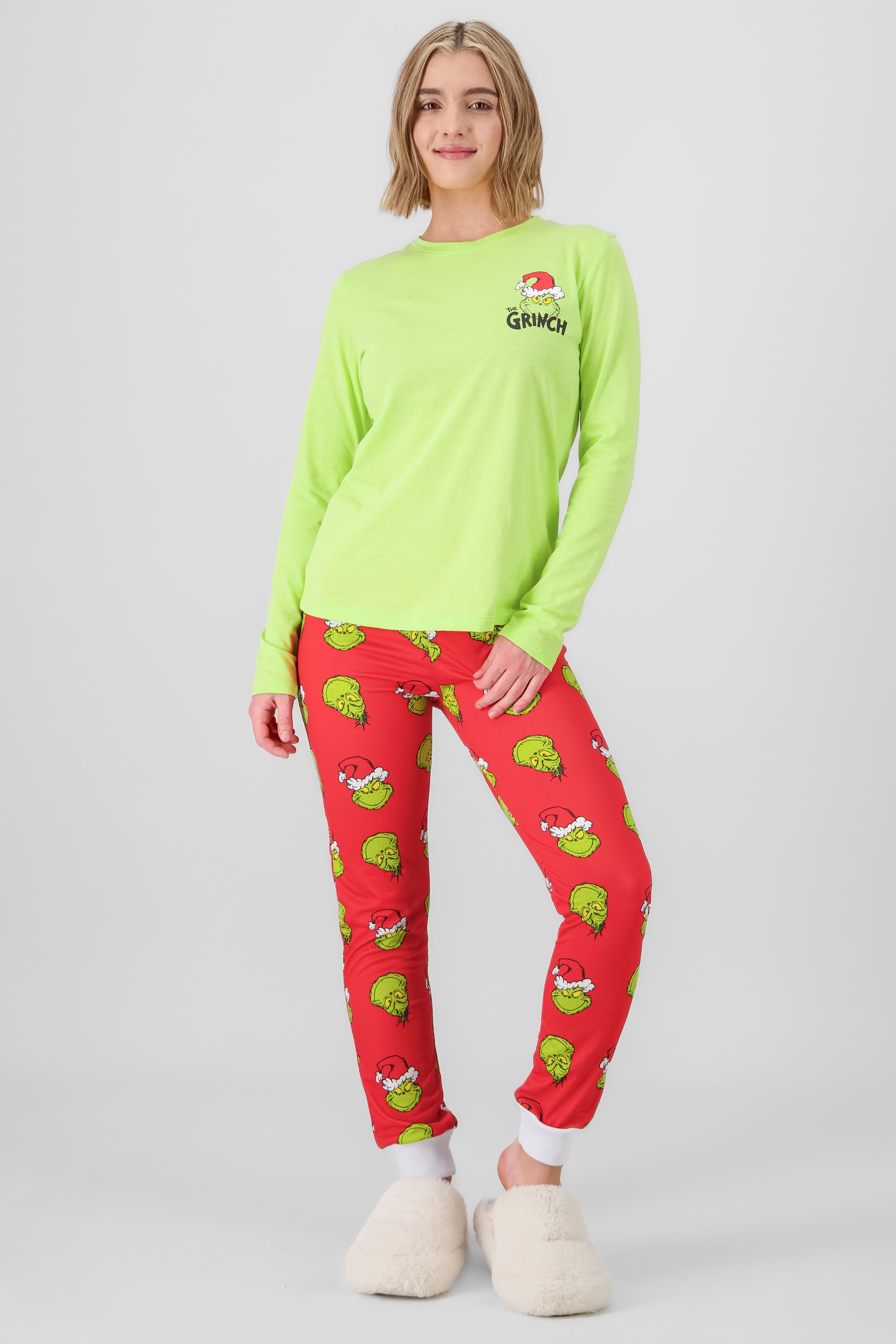 Pijama playera grinch VERDE