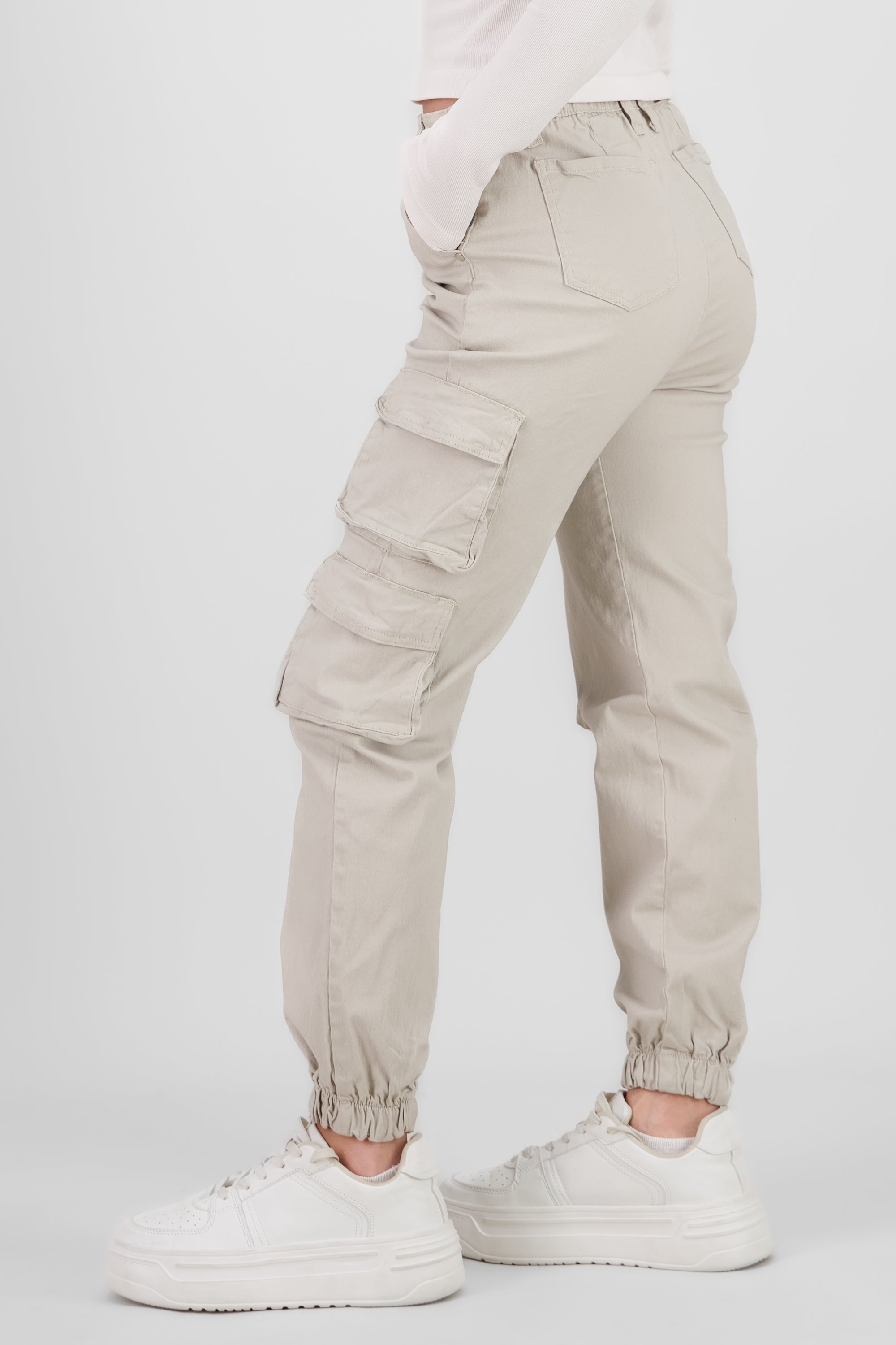 Jeans cargo monocolor ARENA