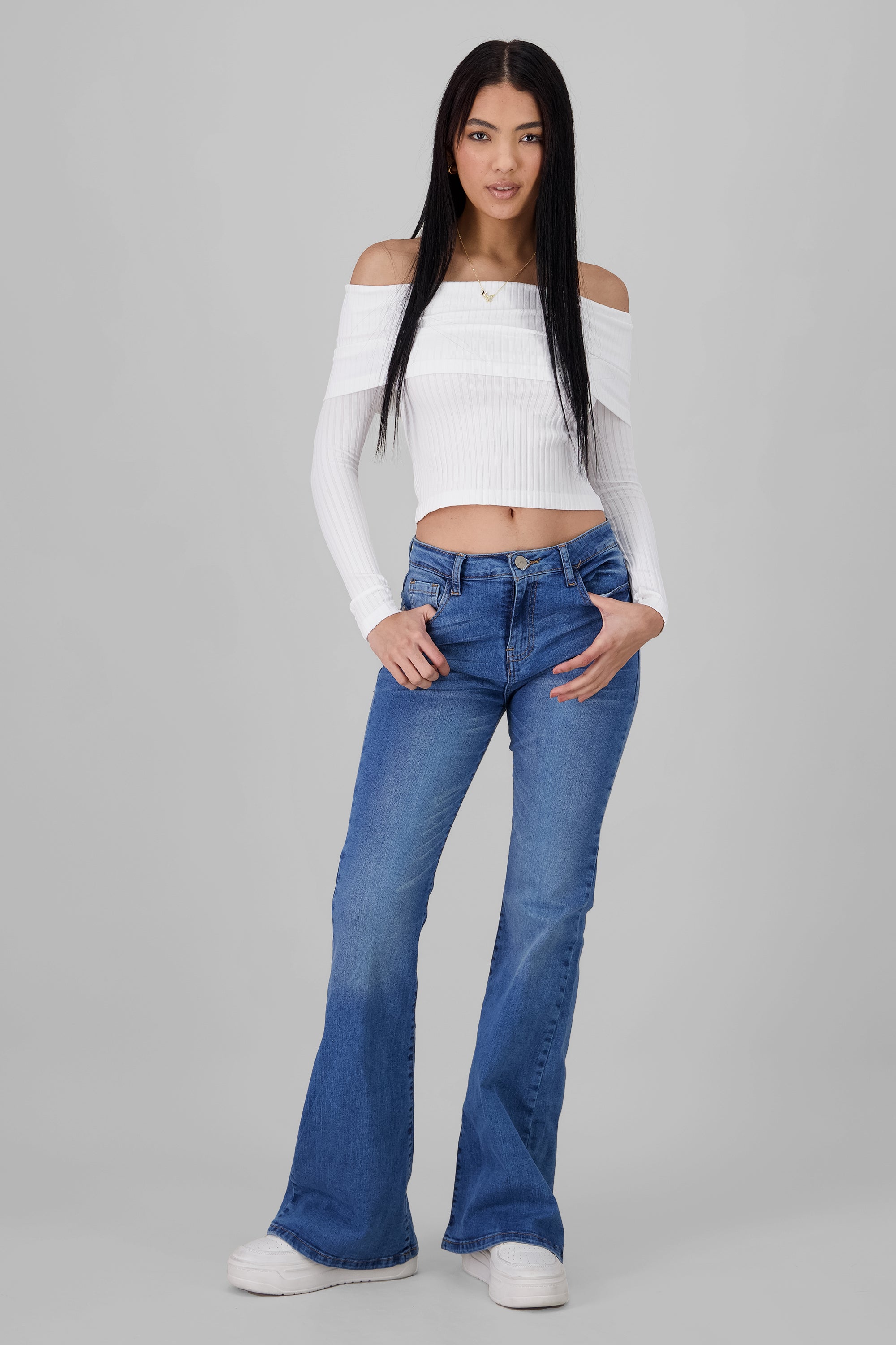 Jeans flare comfort MEDIUM WASH