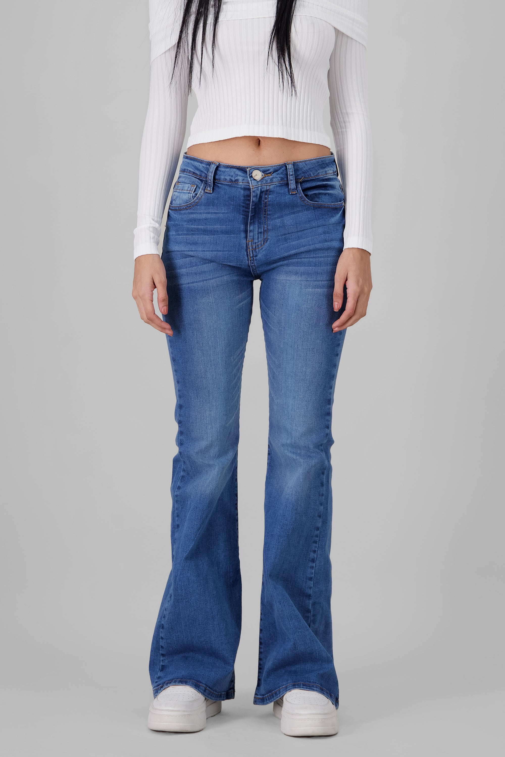 Jeans flare comfort MEDIUM WASH