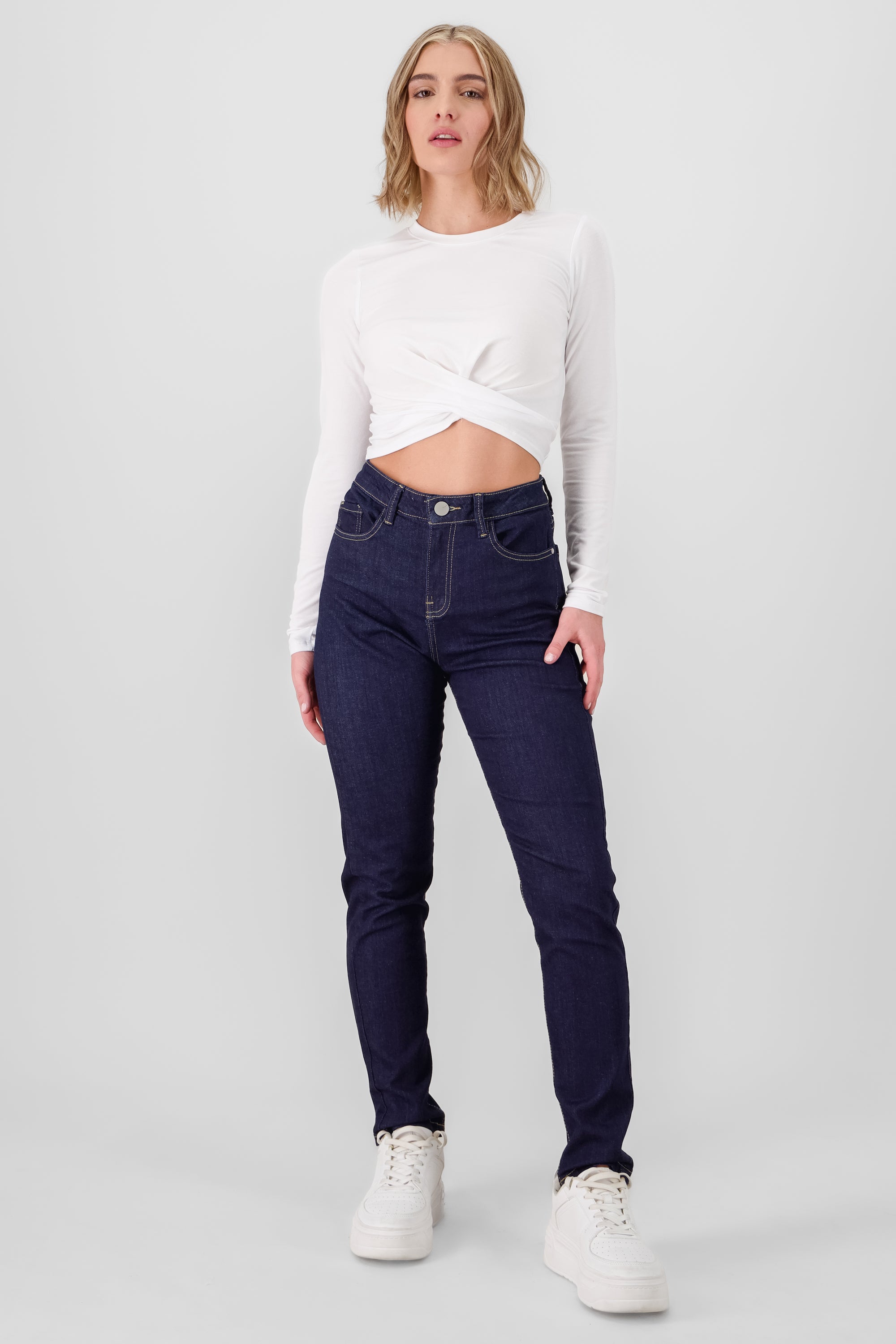 Jeans skinny lisos RINSE