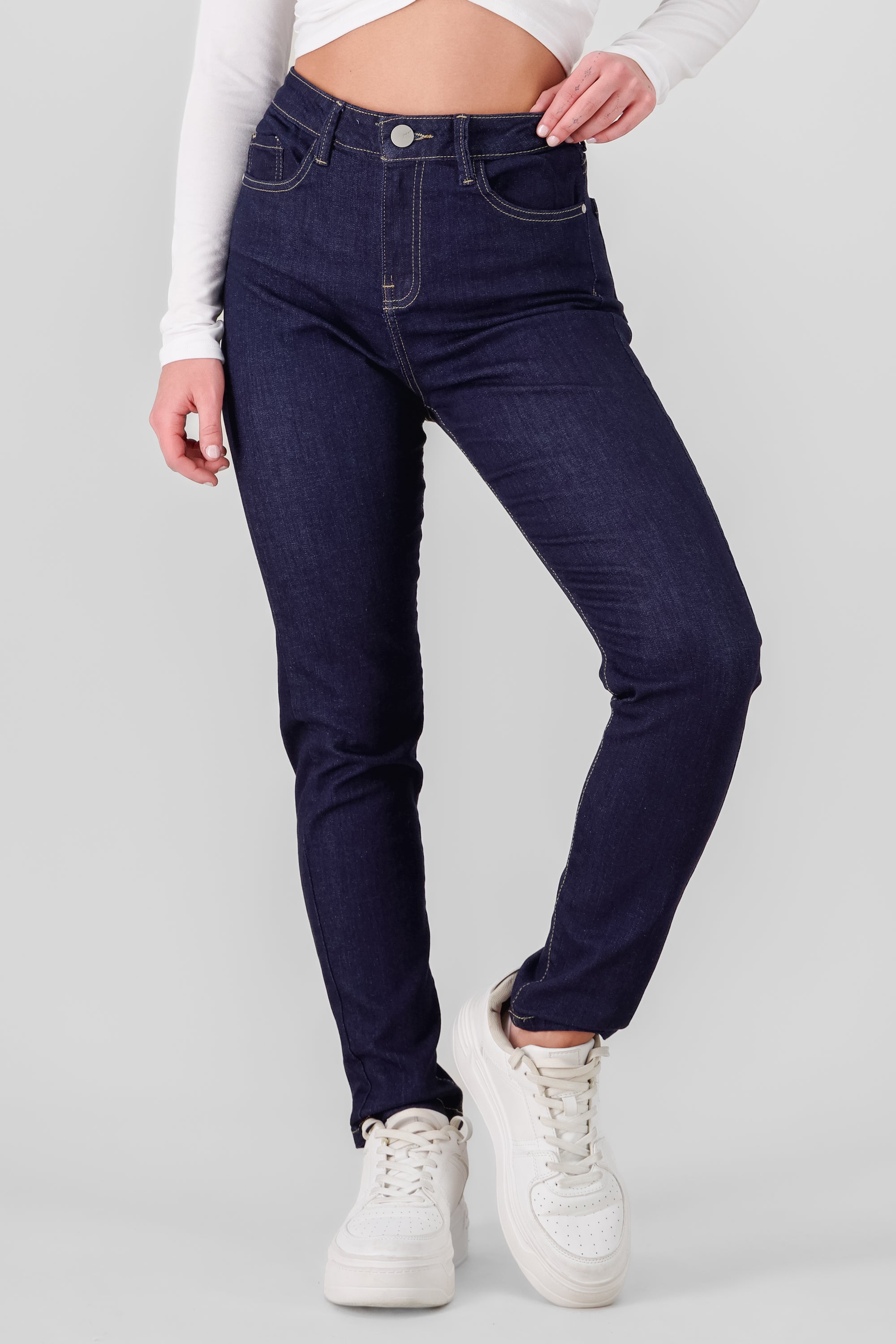 Jeans skinny lisos RINSE