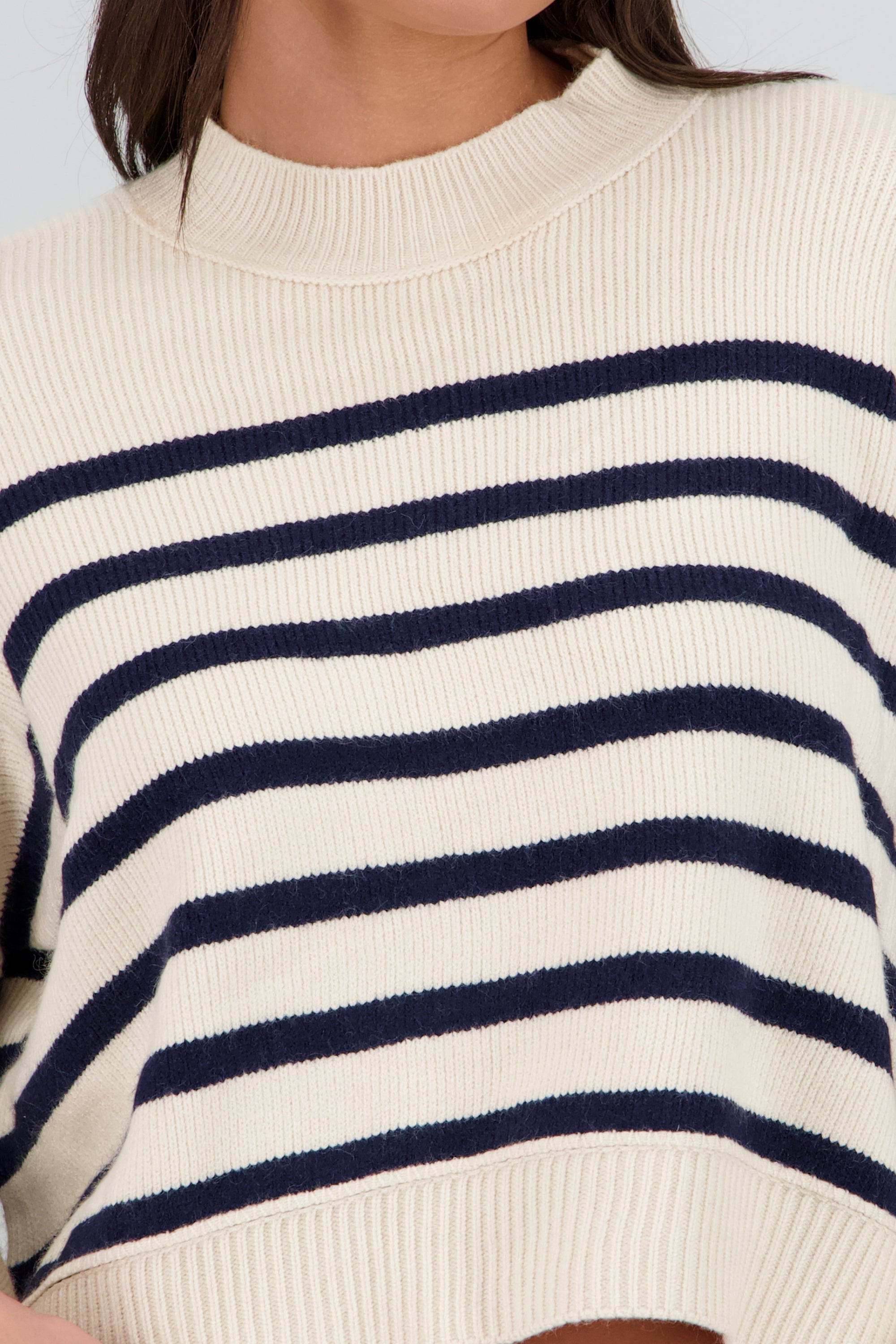 Sueter suave rayas MARINO COMBO