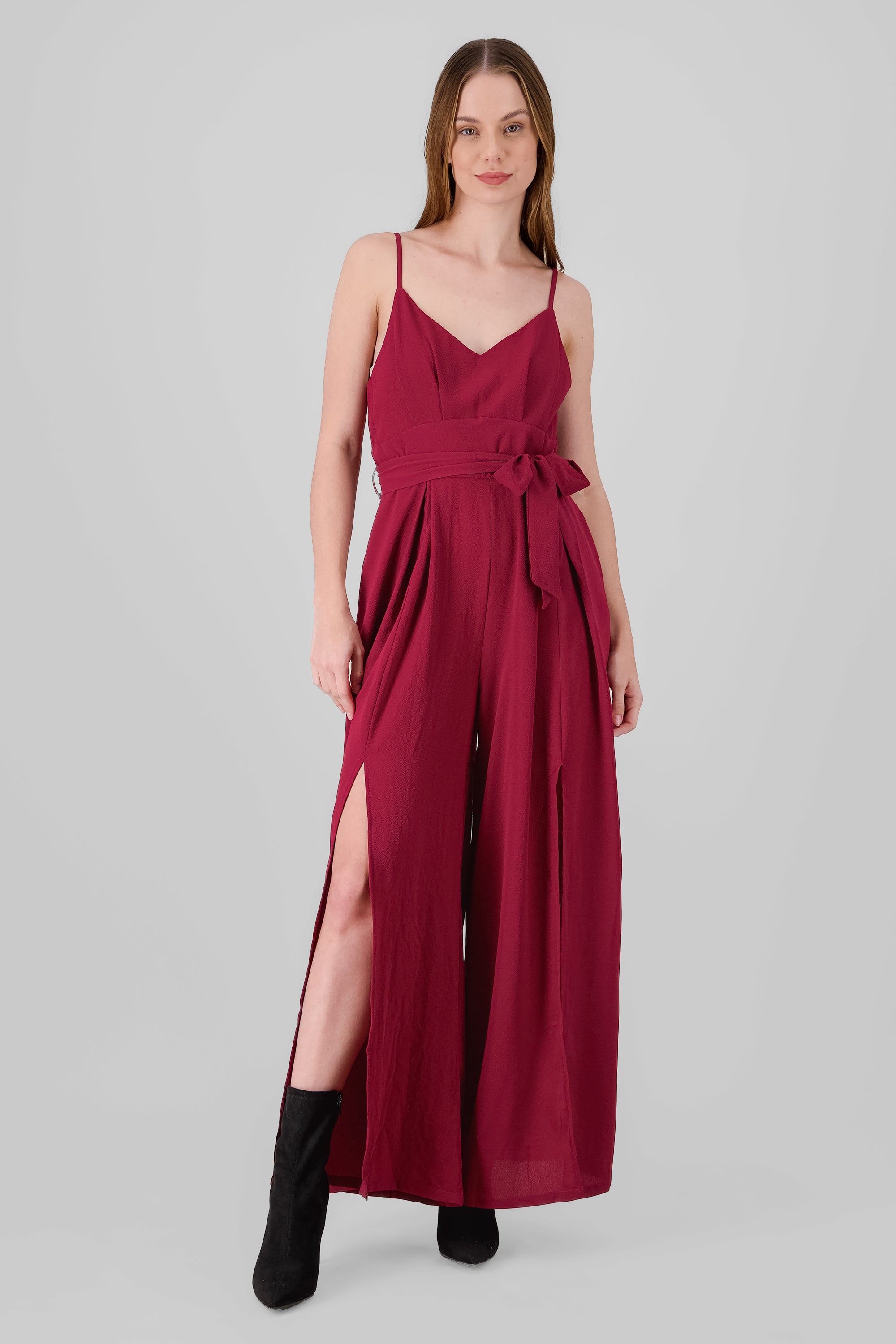 Jumpsuit pierna amplia CIRUELA