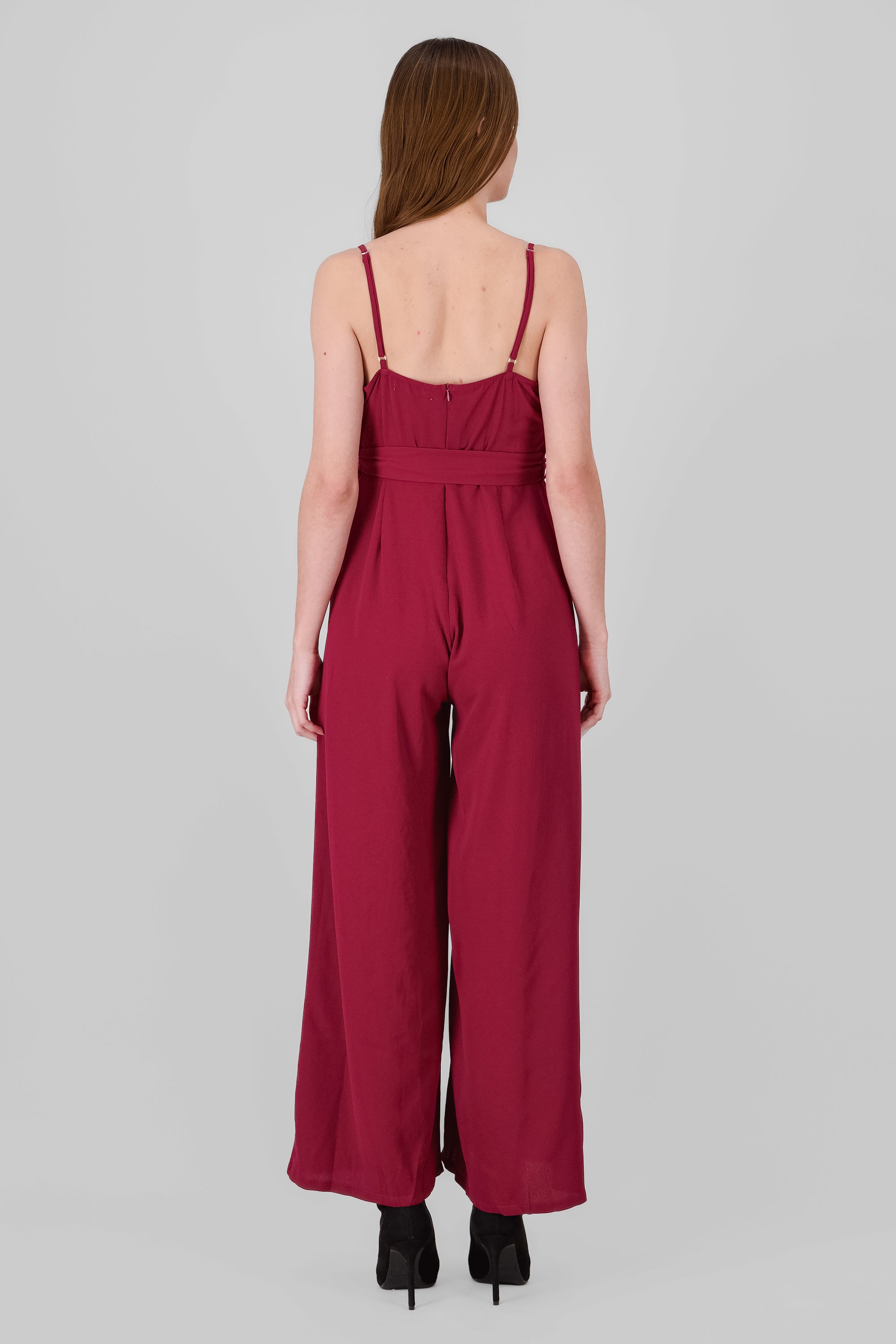 Jumpsuit pierna amplia CIRUELA