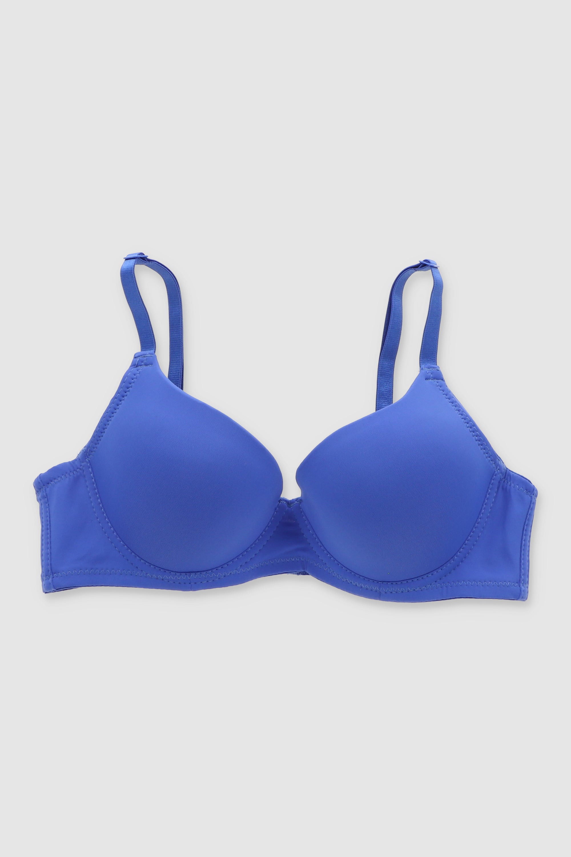 Bra elástico liso AZUL