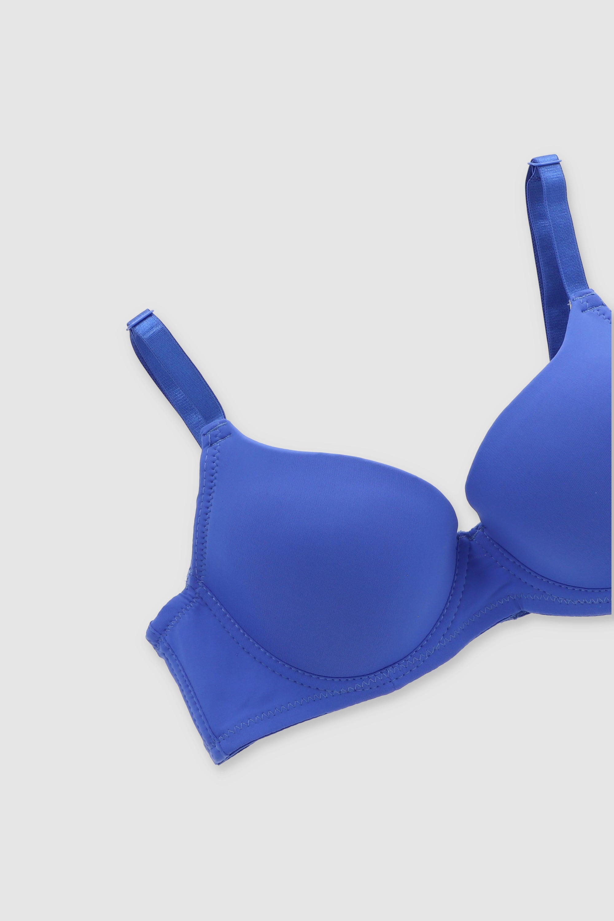 Bra elástico liso AZUL