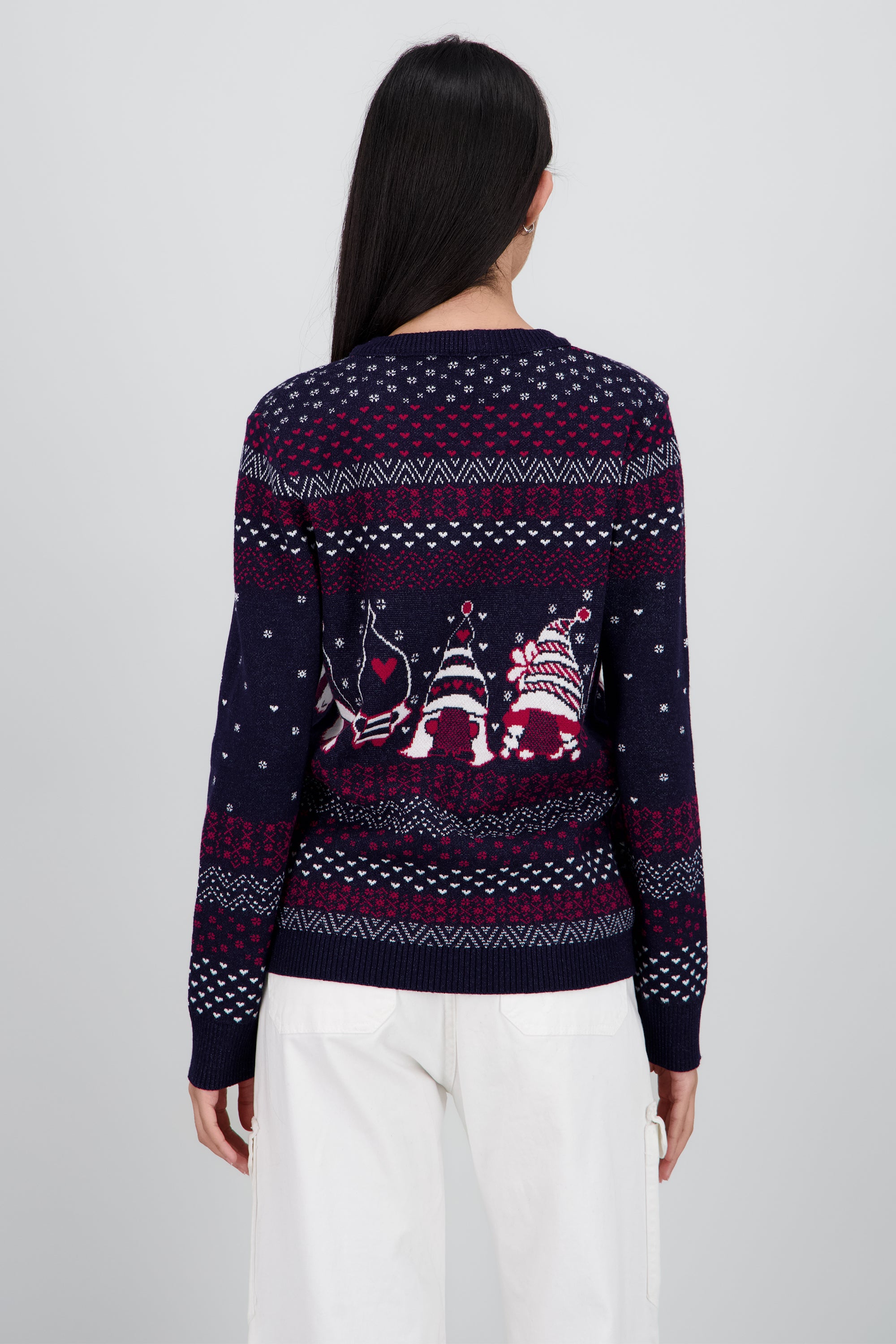 Sueter navideño duendes MARINO COMBO