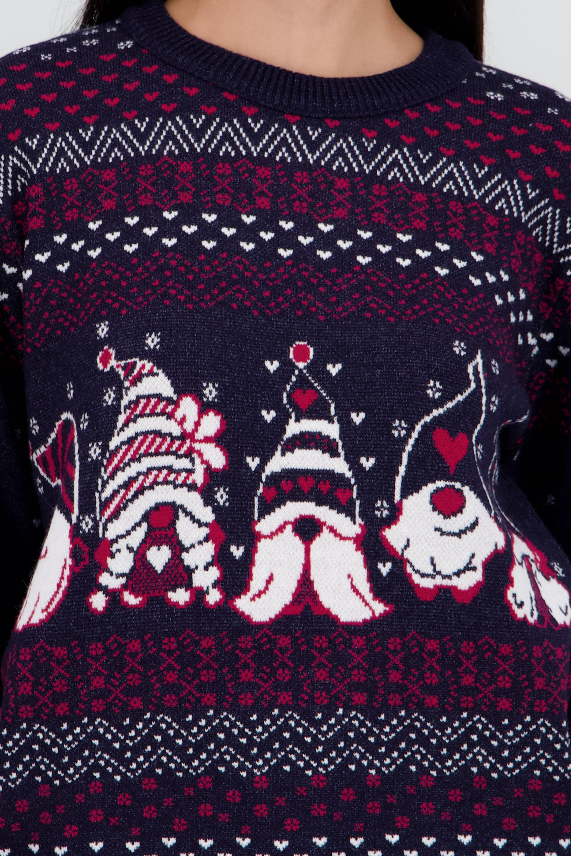 Sueter navideño duendes MARINO COMBO