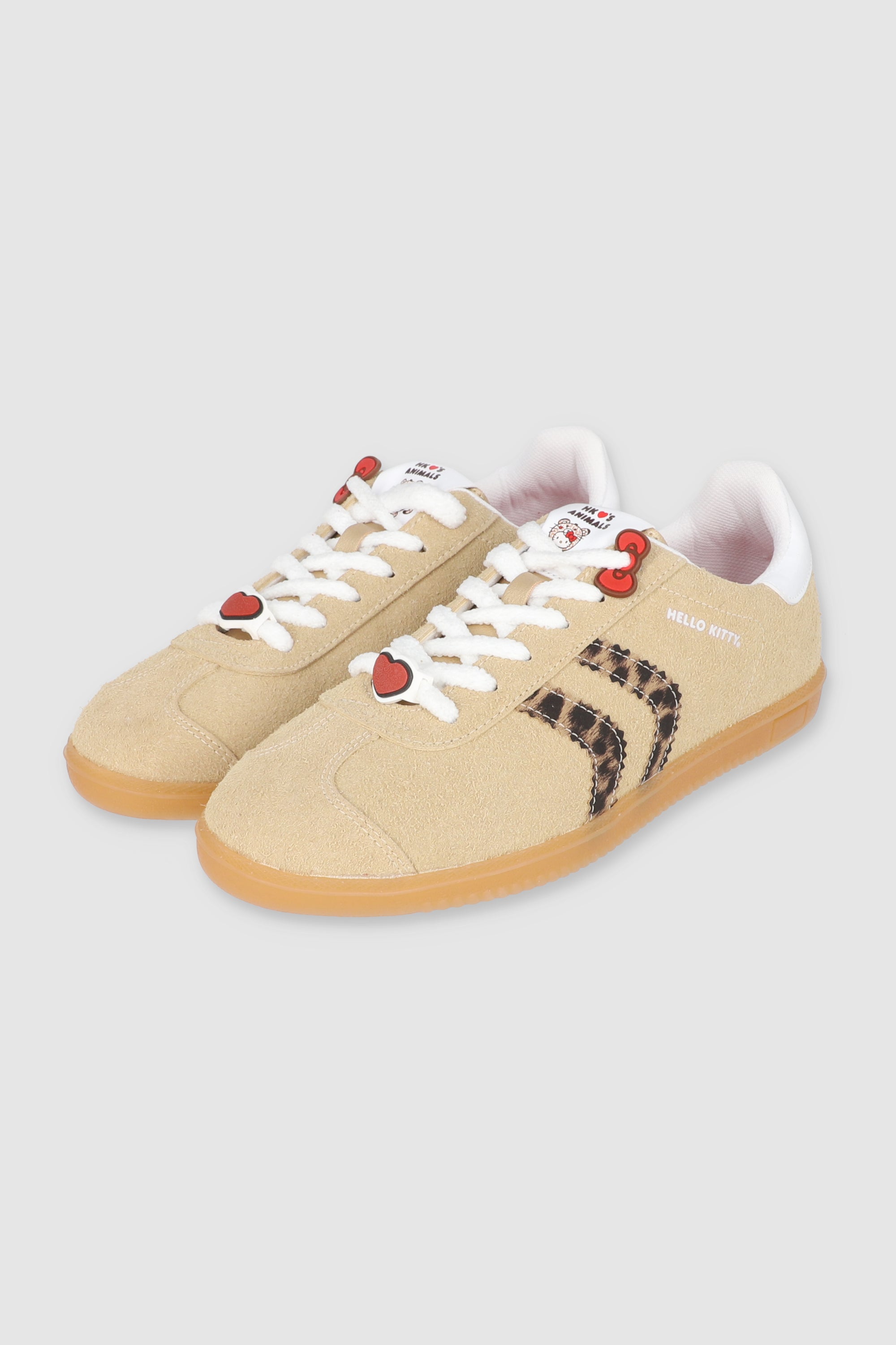 Tenis Hello kitty animal print KHAKI