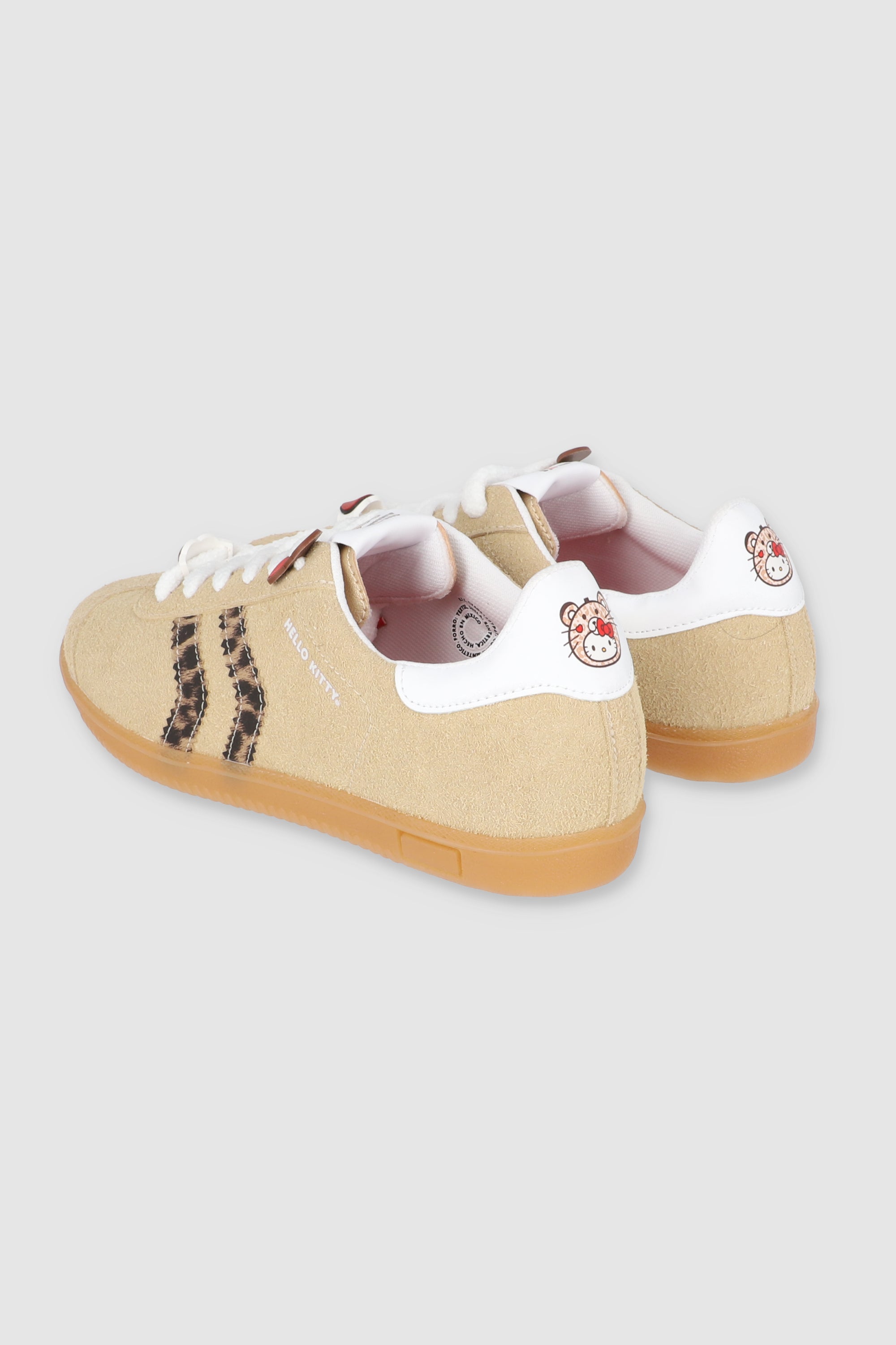 Tenis Hello kitty animal print KHAKI