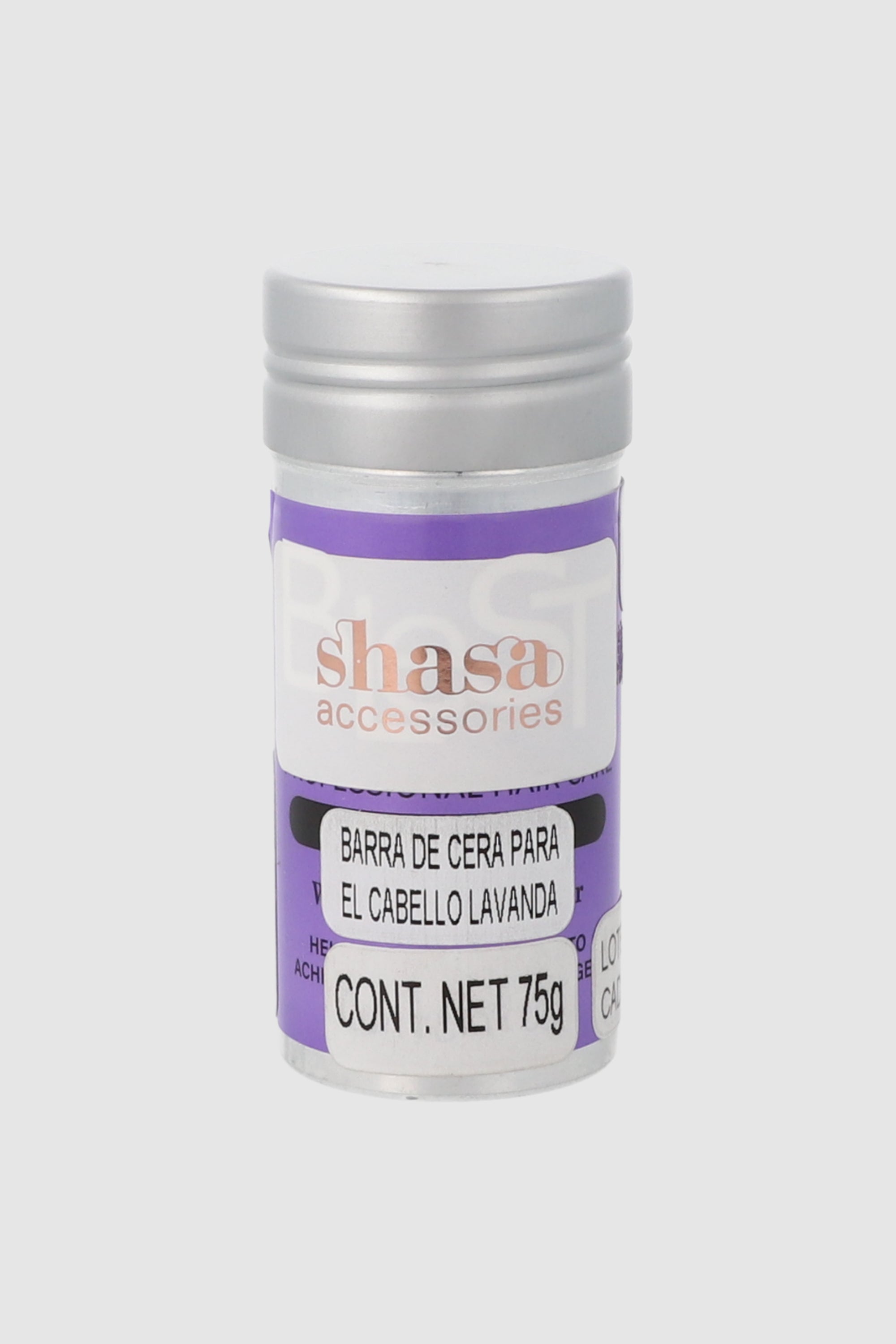 Barra de cera para el cabello lavanda MORADO