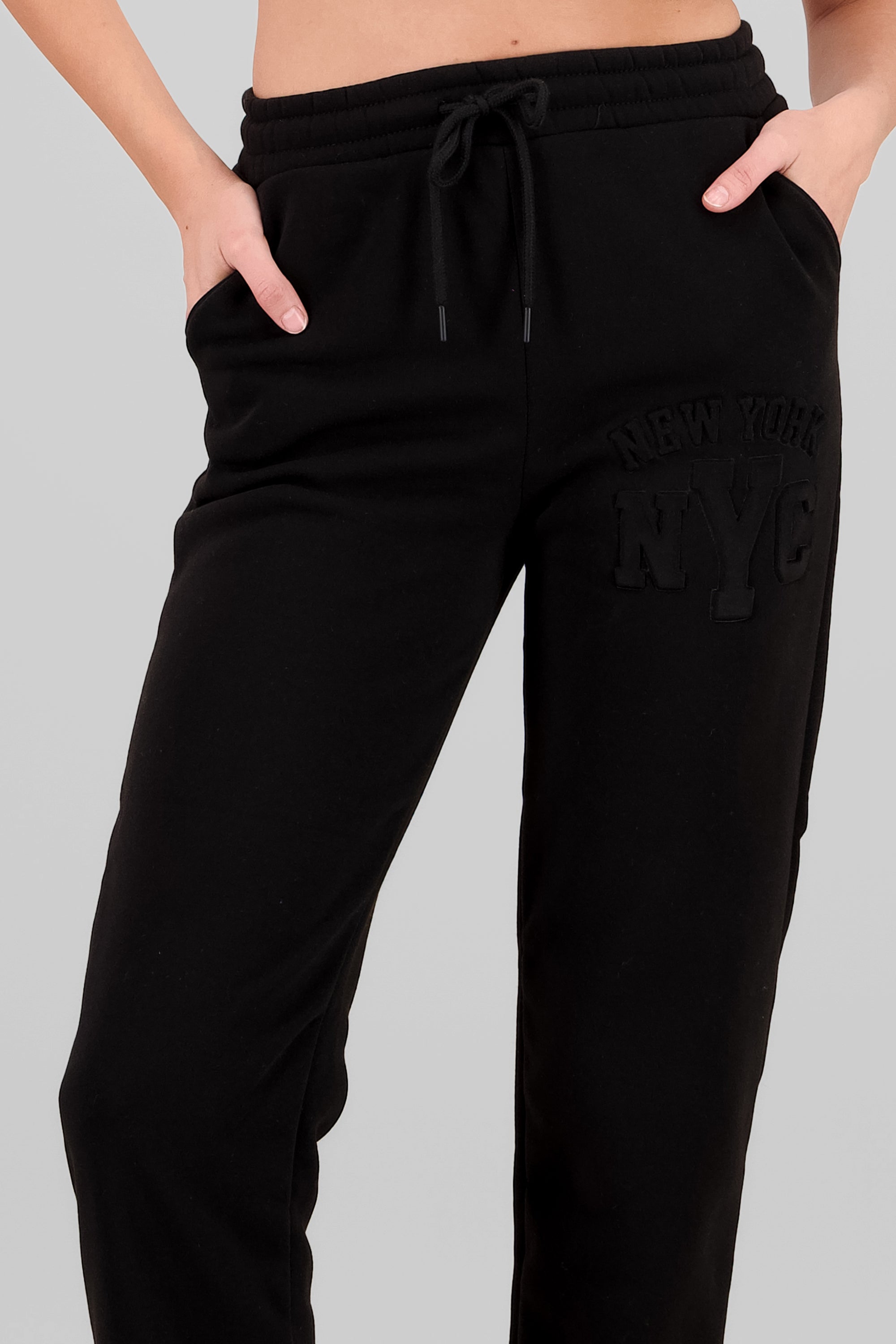 Pants new york monocromaticos NEGRO