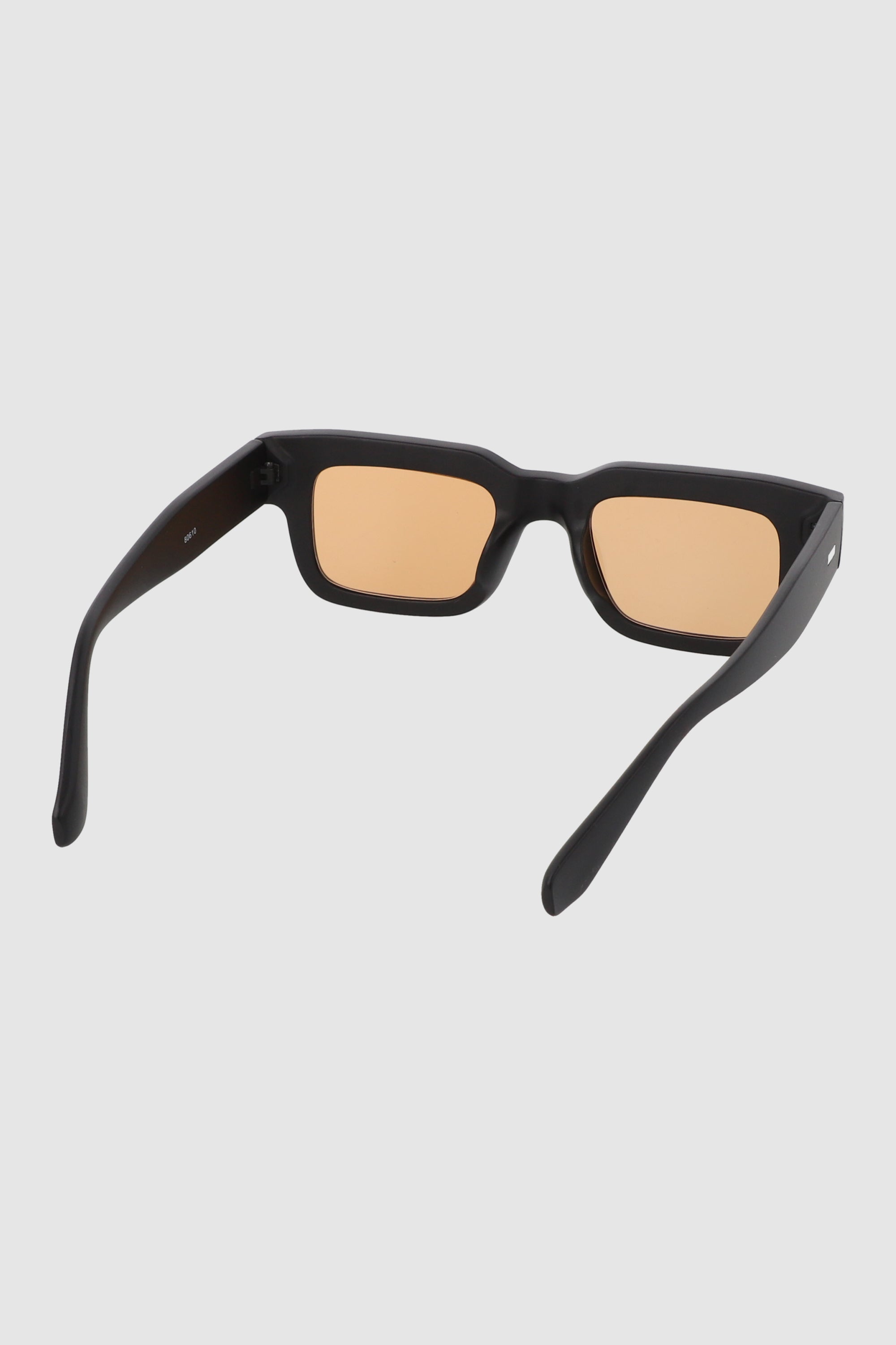 Lentes cuadrados mica color CAFE