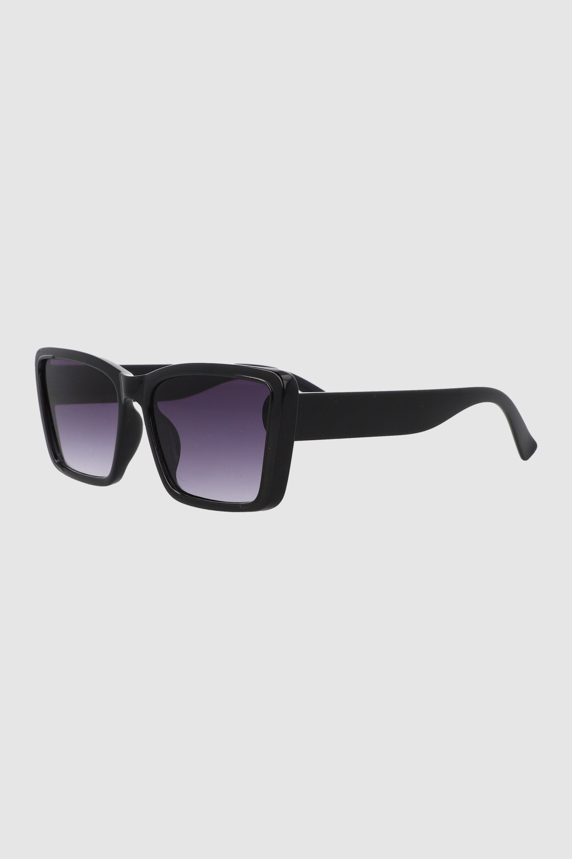 Lentes oversized cuadrados NEGRO