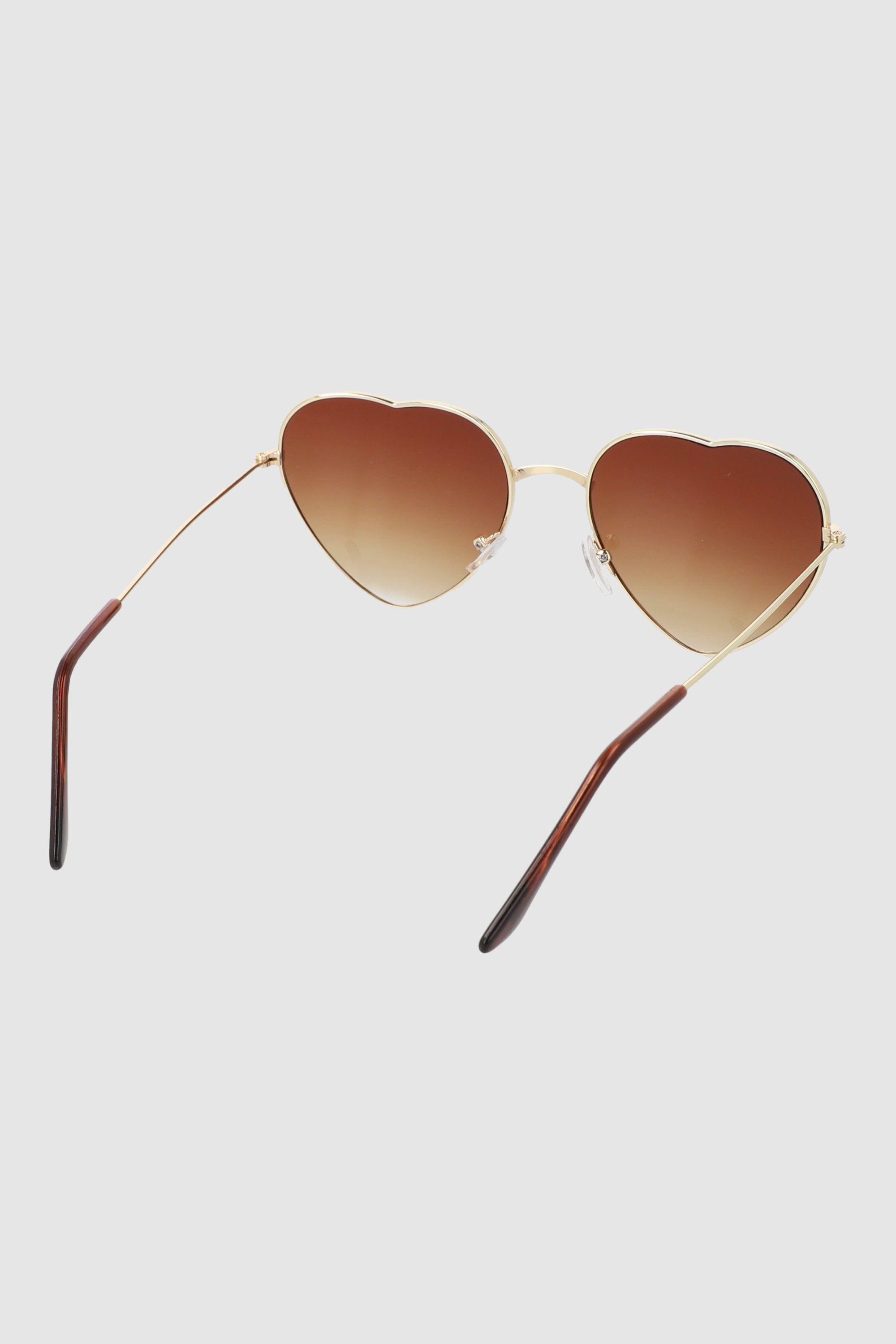 Lentes metal corazon CAFE