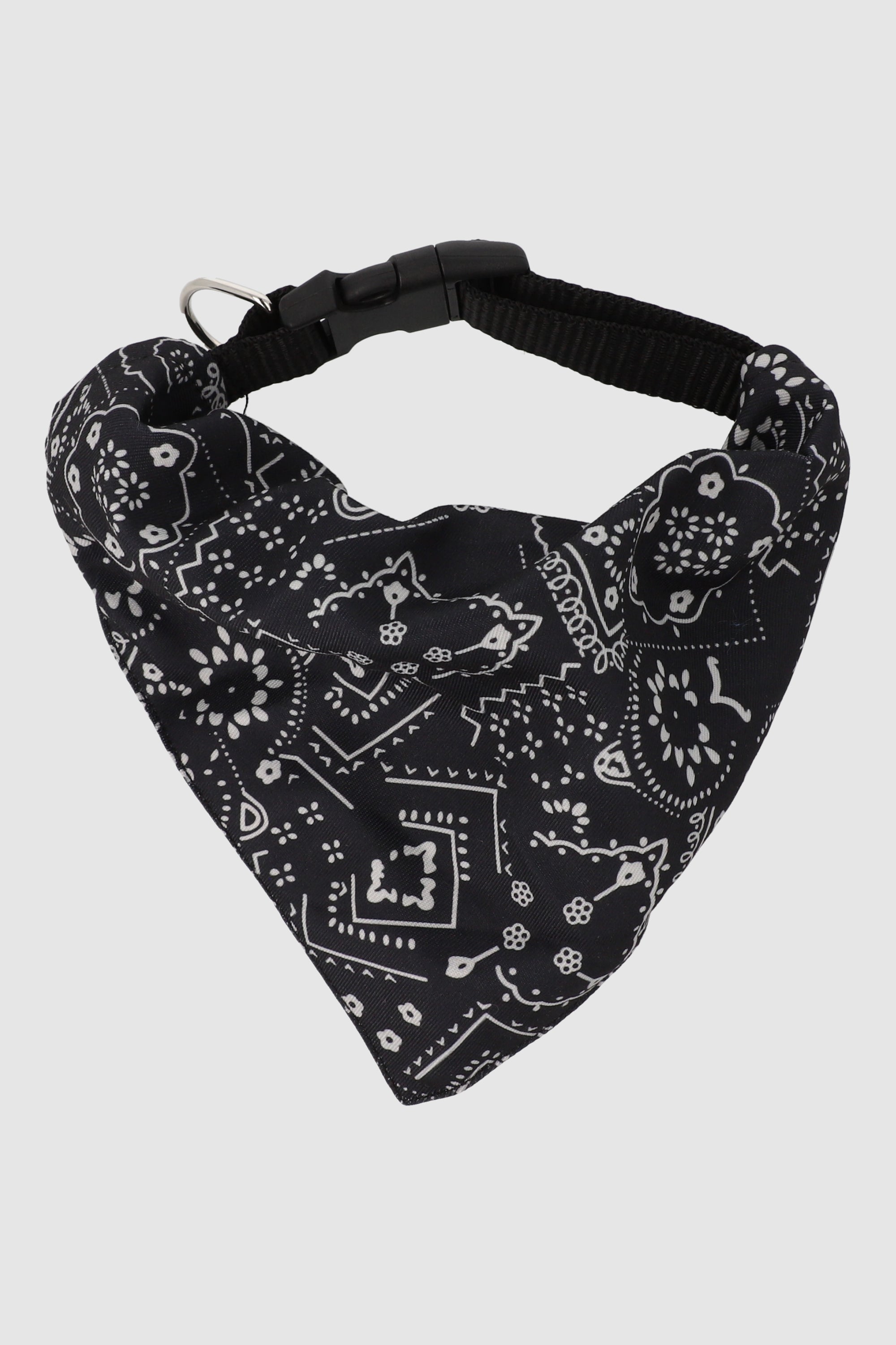 Collar bandana mascota NEGRO