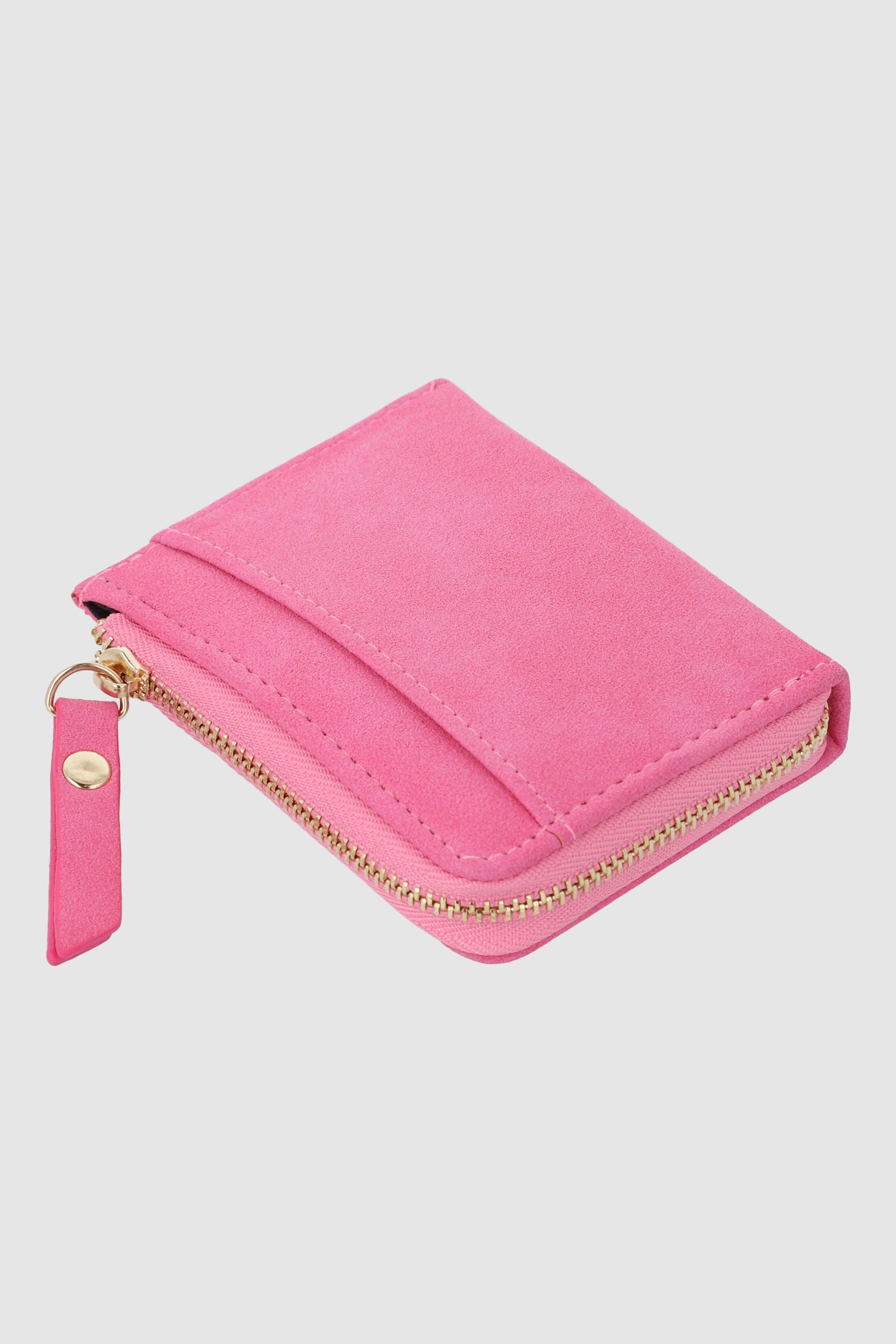 Cartera pequeña suede cierre ROSA