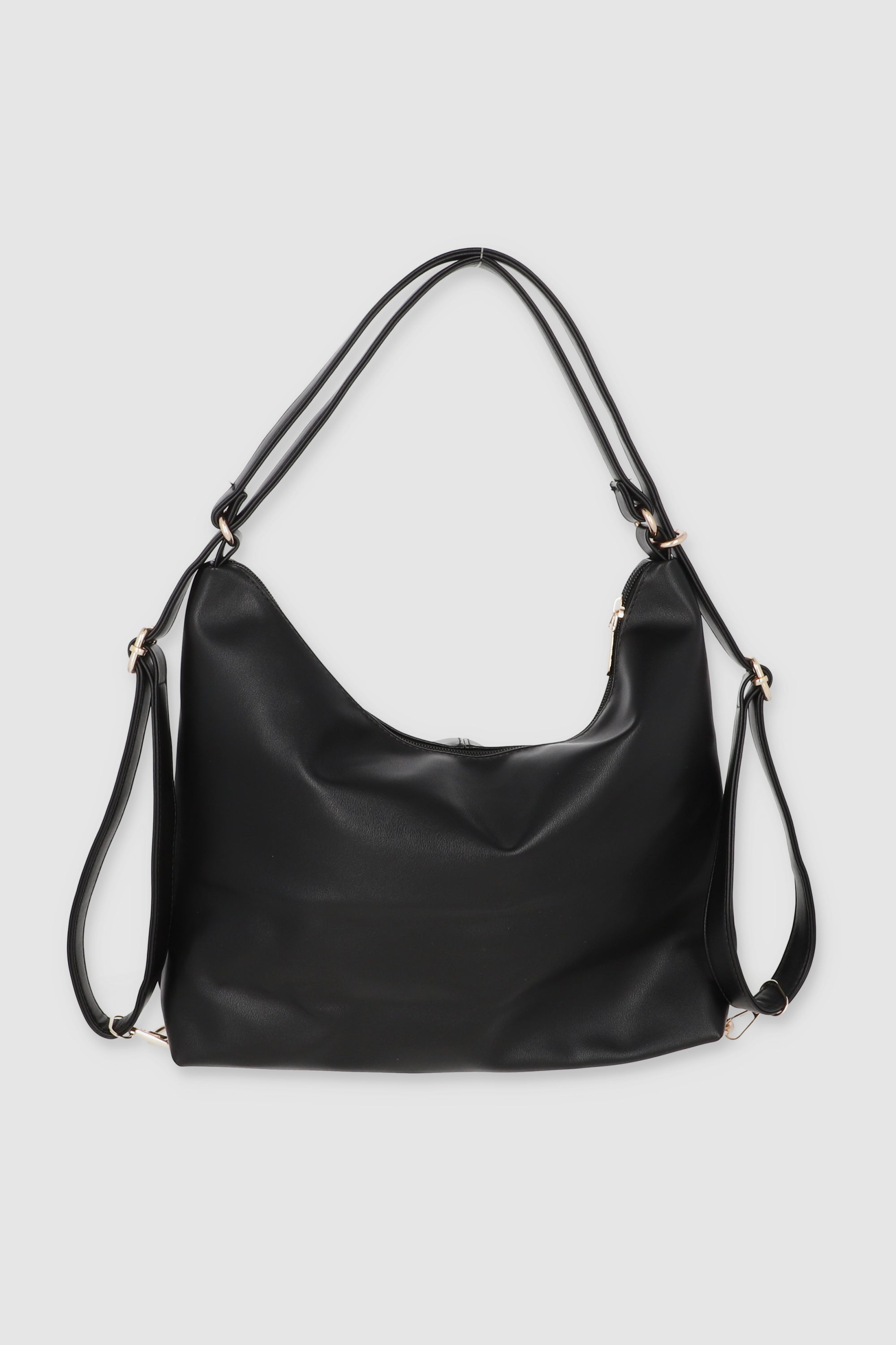 Bolsa grande suave sencilla NEGRO