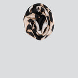 Pañuelo leopardo cenefa