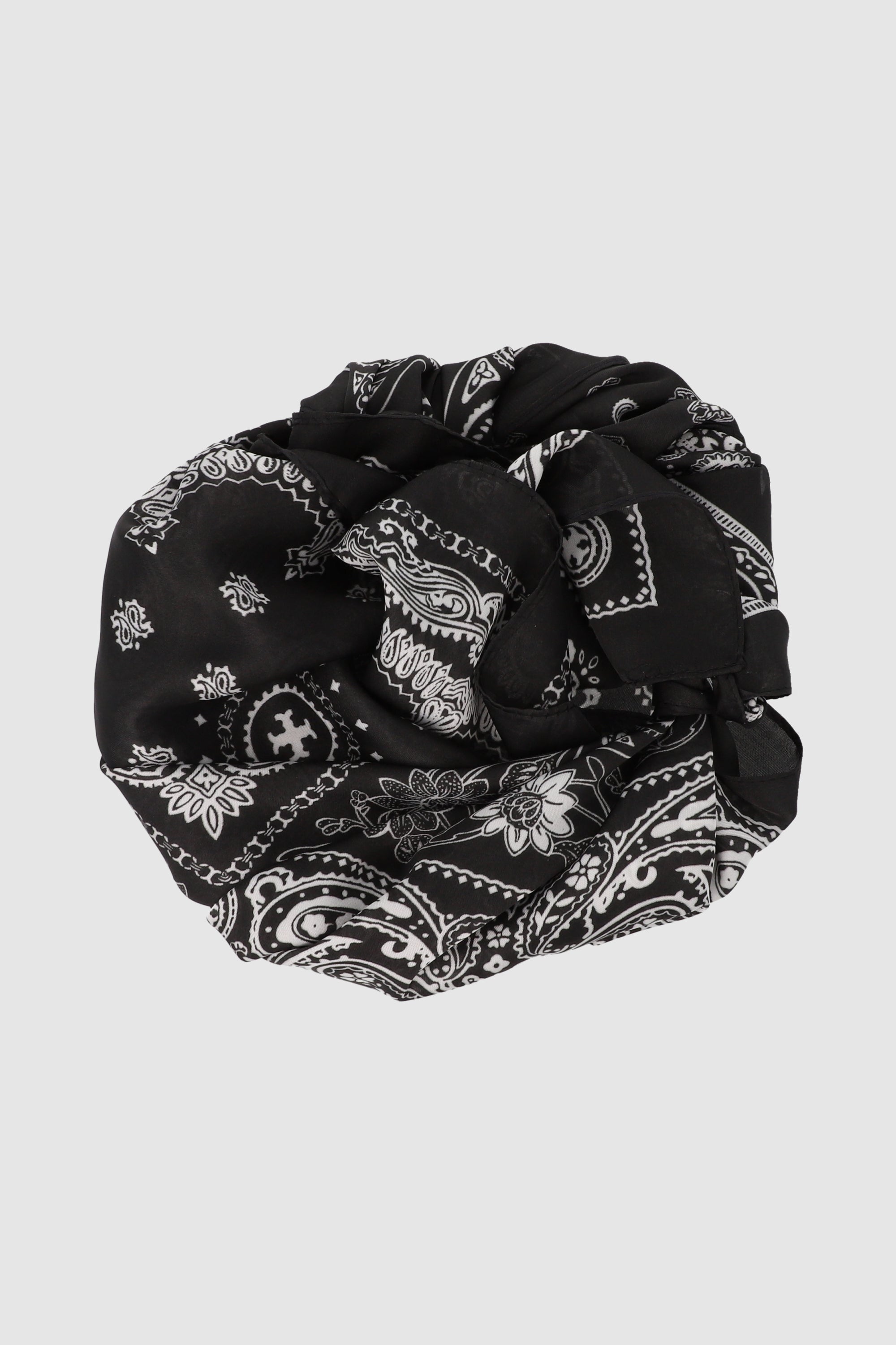 Pañuelo bandana paisleys NEGRO