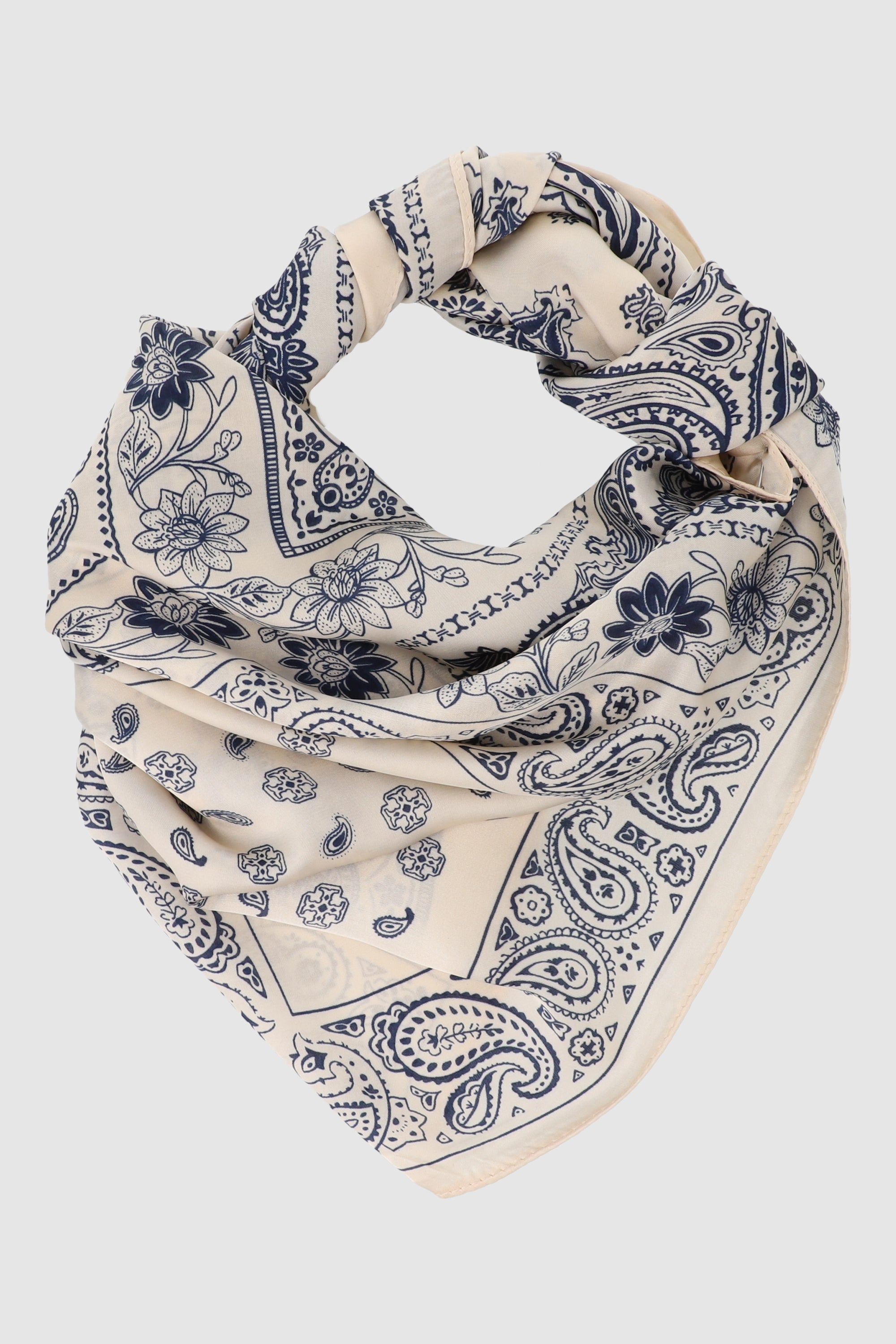 Pañuelo bandana azulejos BEIGE