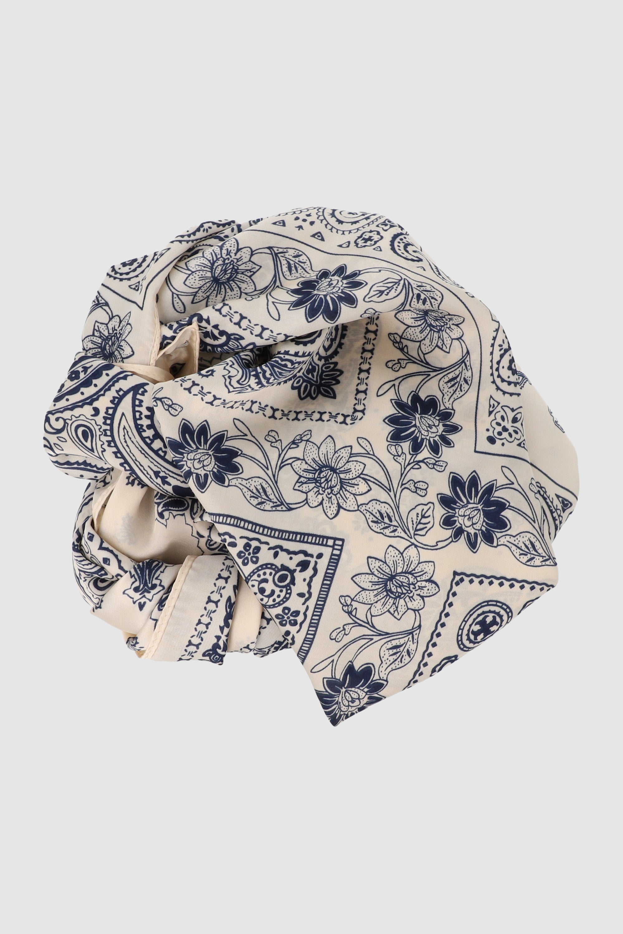 Pañuelo bandana azulejos BEIGE