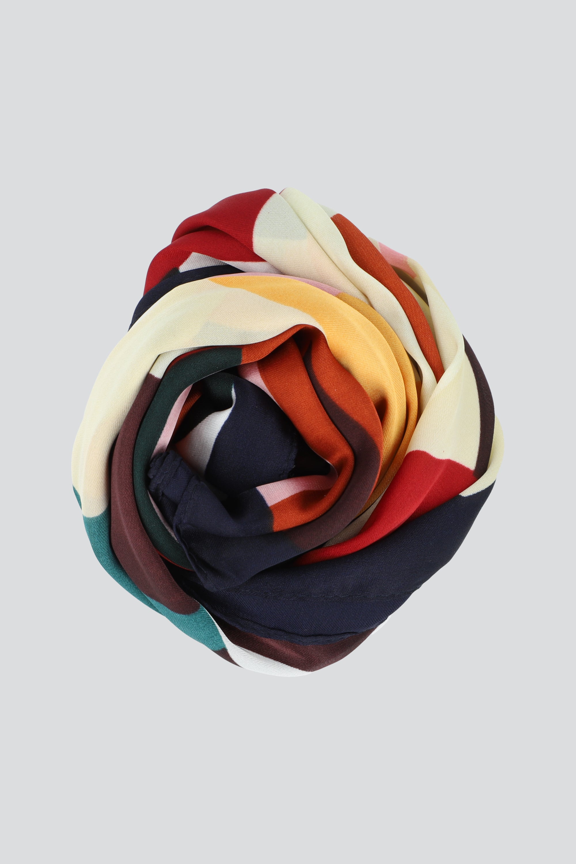 Pañuelo flores abstractas MULTICOLOR