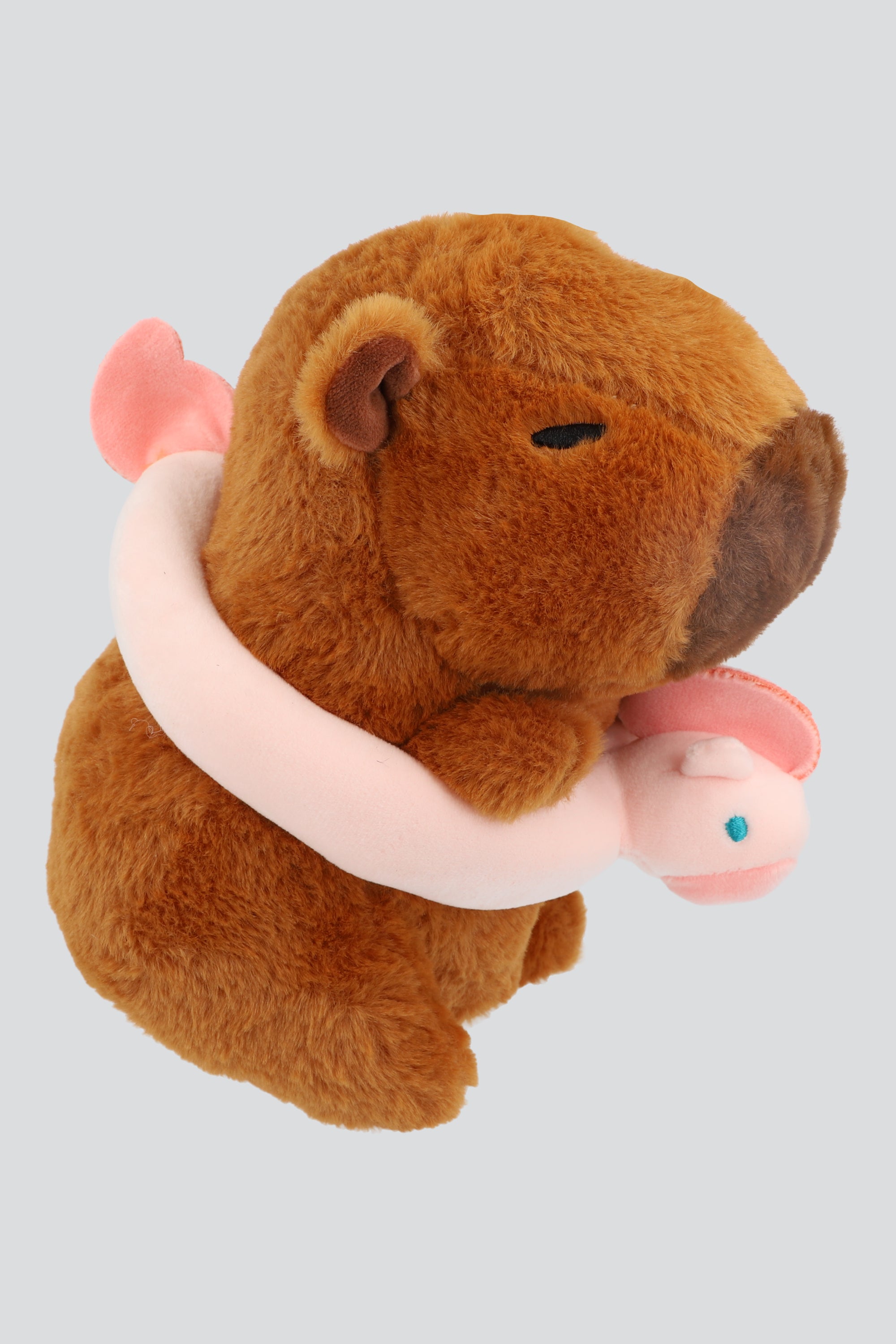 Peluche capibara llantita ROSA