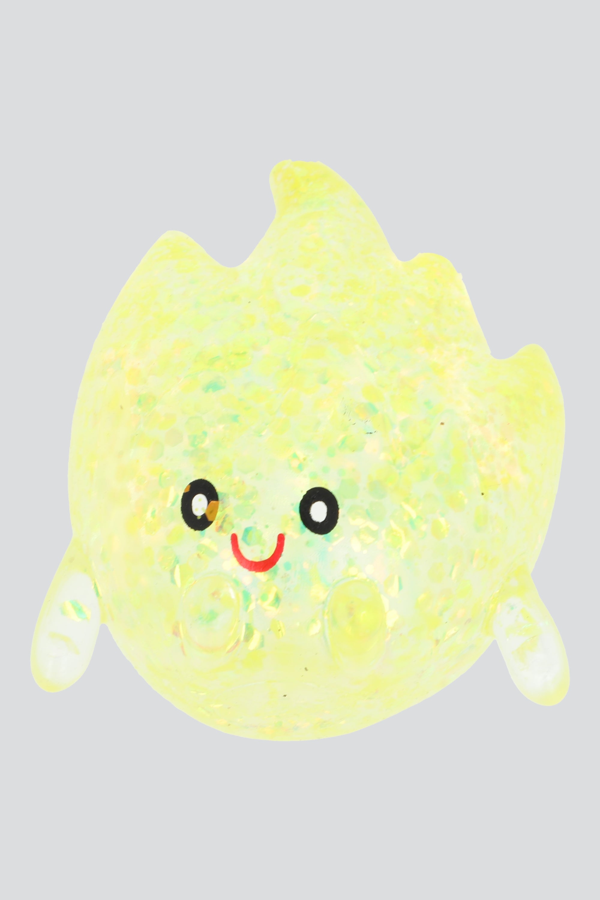 Squishy sticky flamita glitter AMARILLO