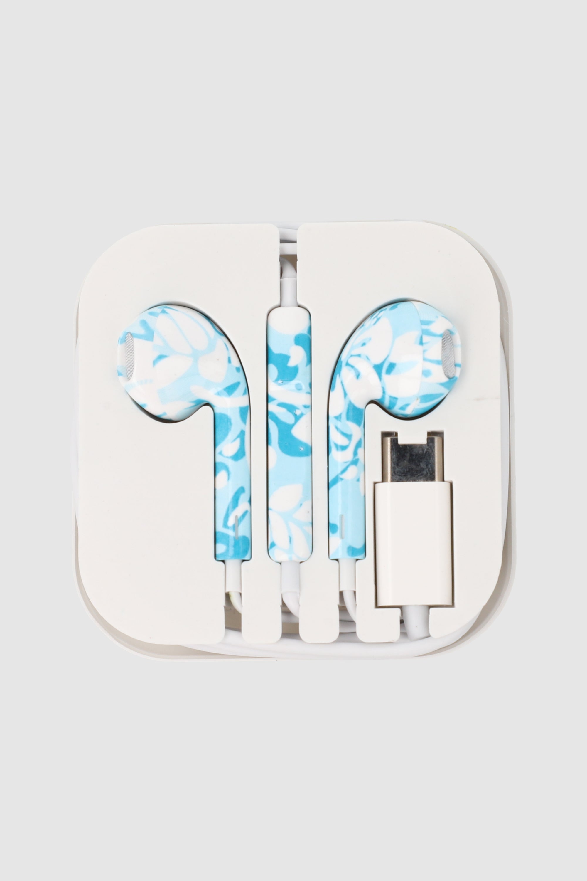 Audifonos caja tie dye BLANCO