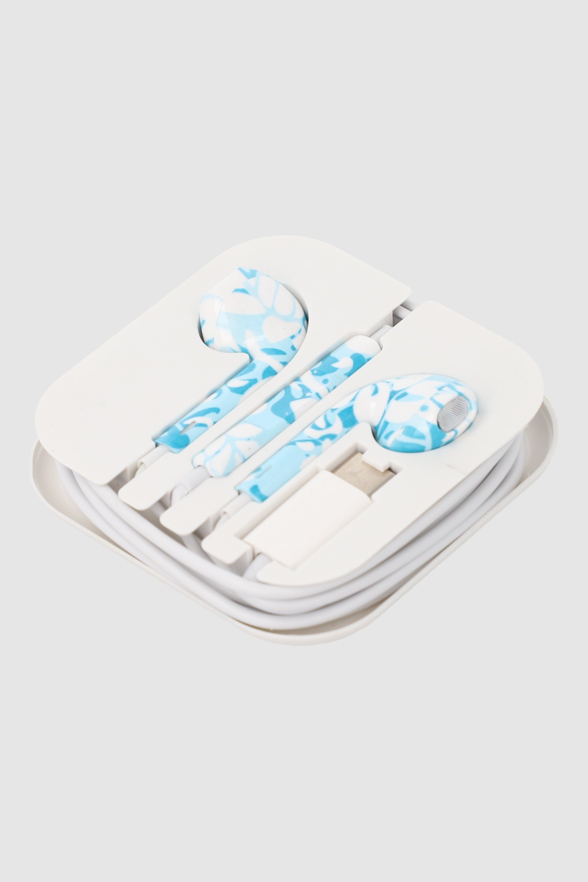 Audifonos caja tie dye BLANCO
