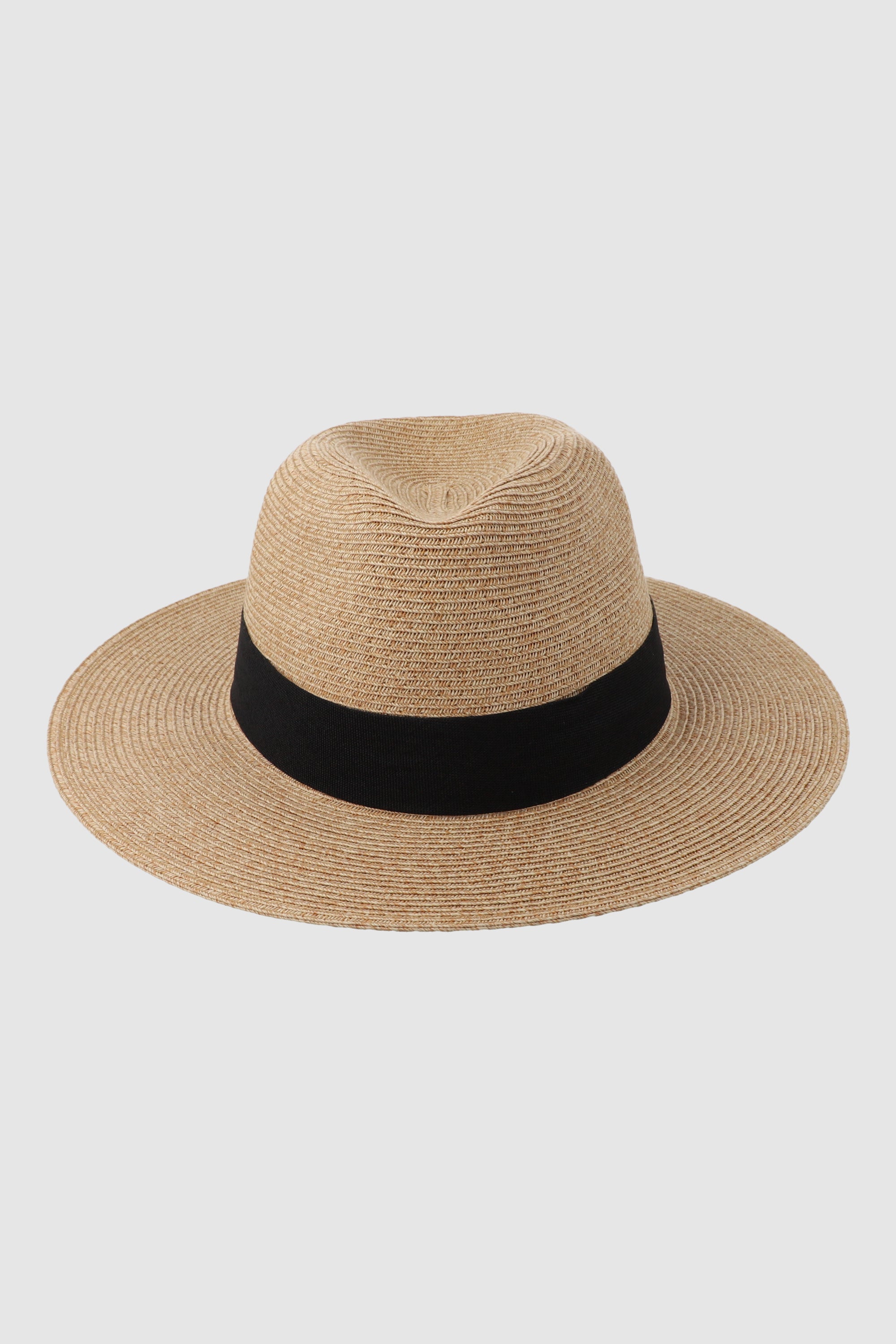Sombrero panama cinturon tela BEIGE