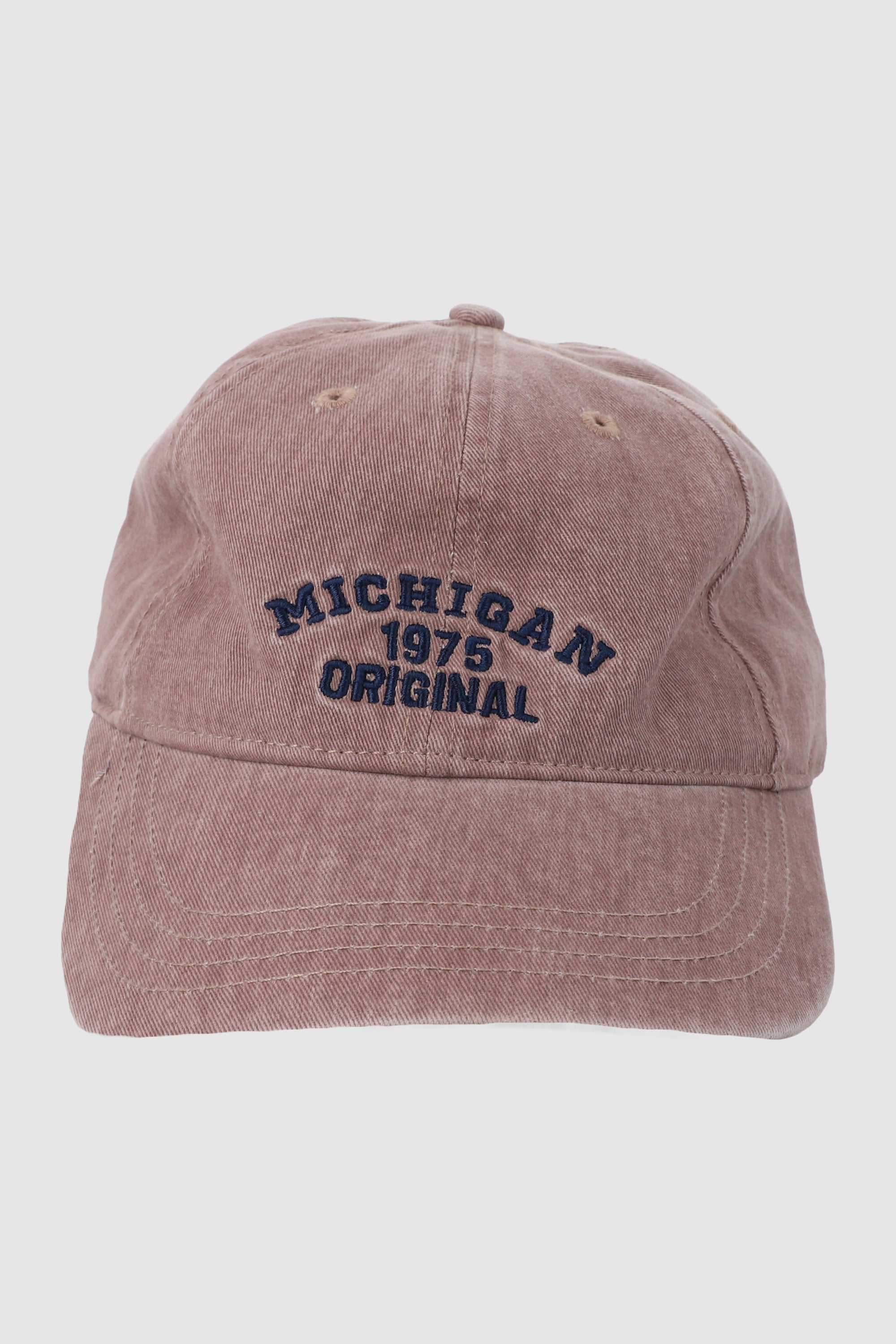 Gorra deslavada michigan BEIGE