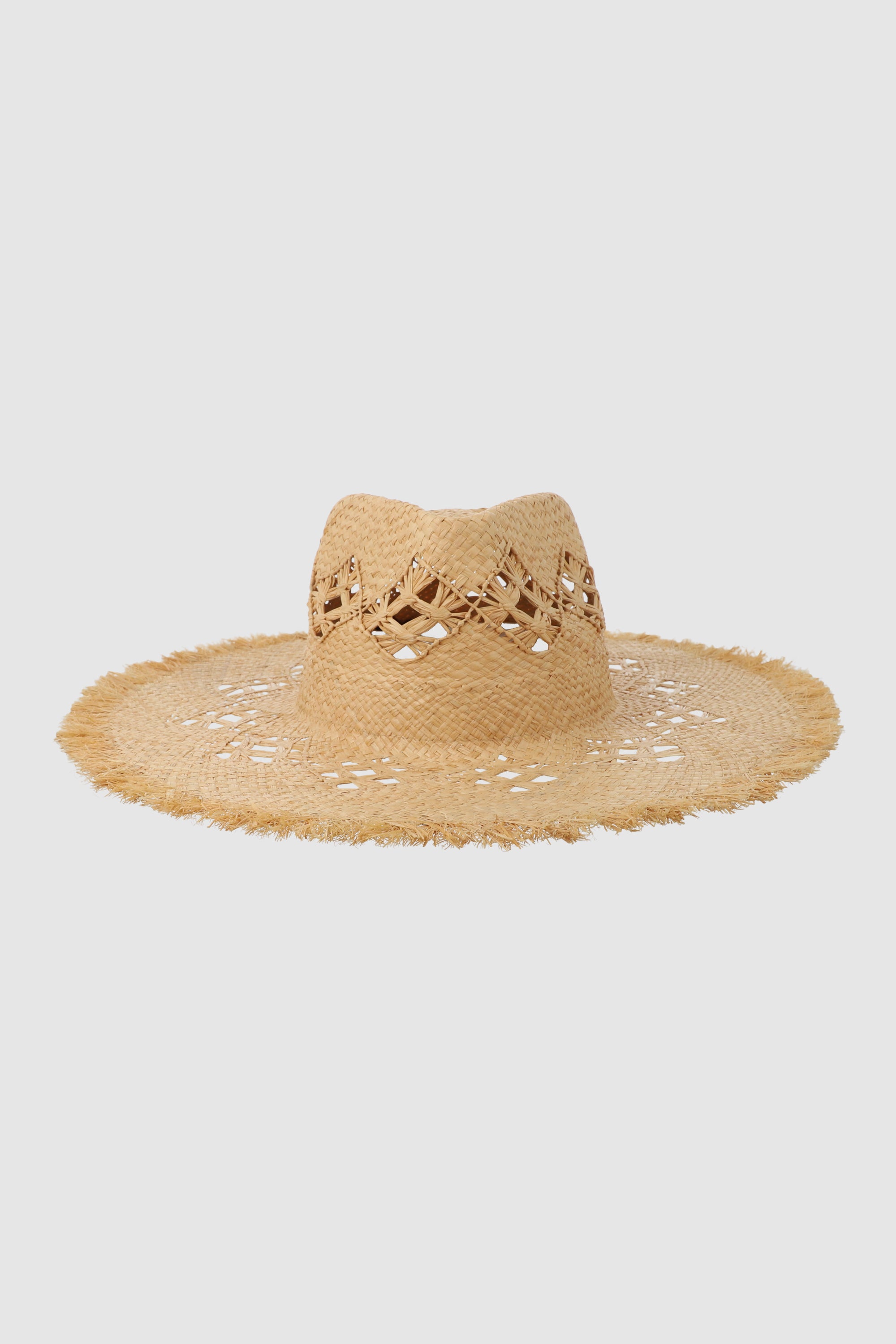 Sombrero floppy calado BEIGE