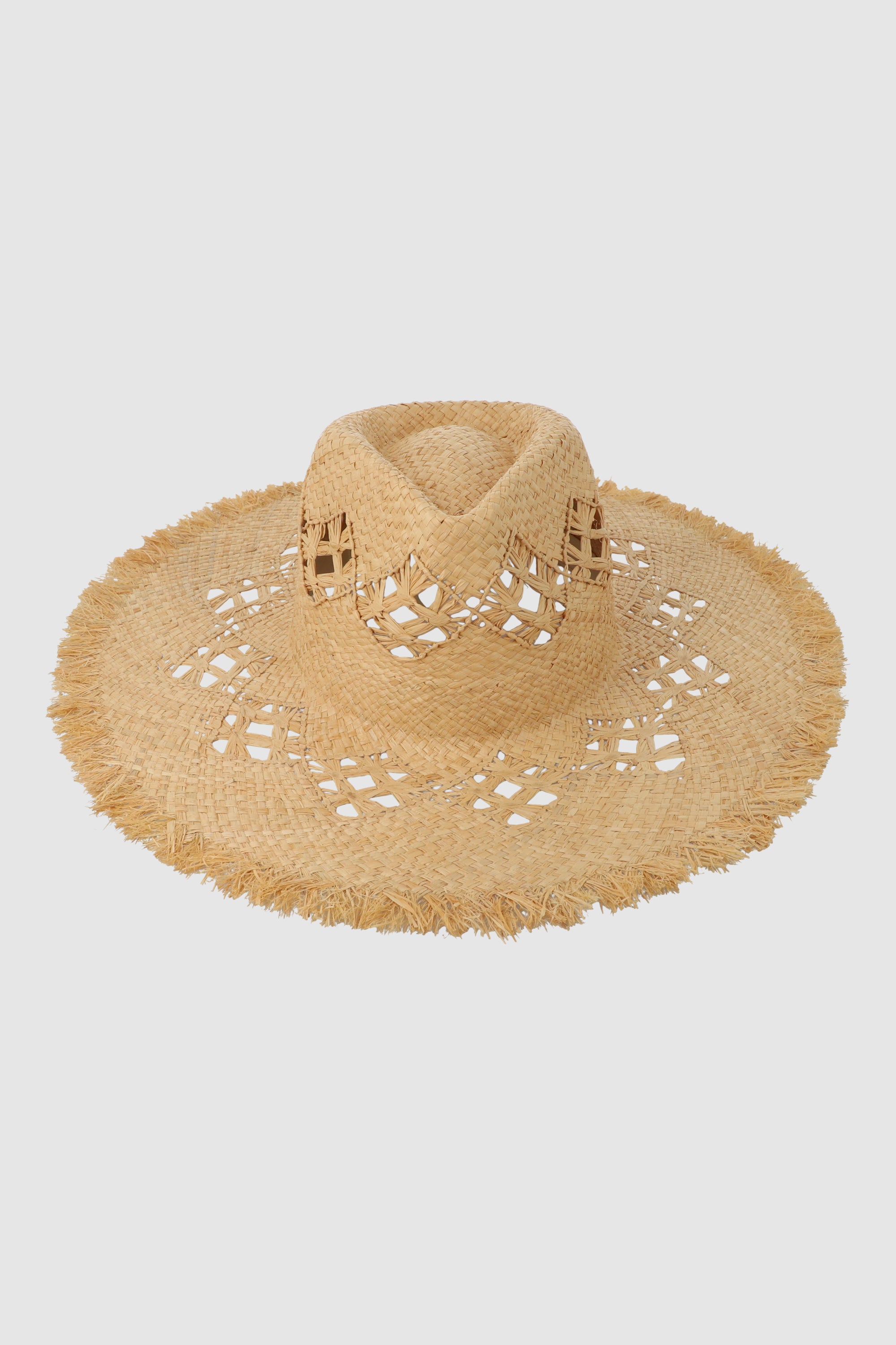 Sombrero floppy calado BEIGE