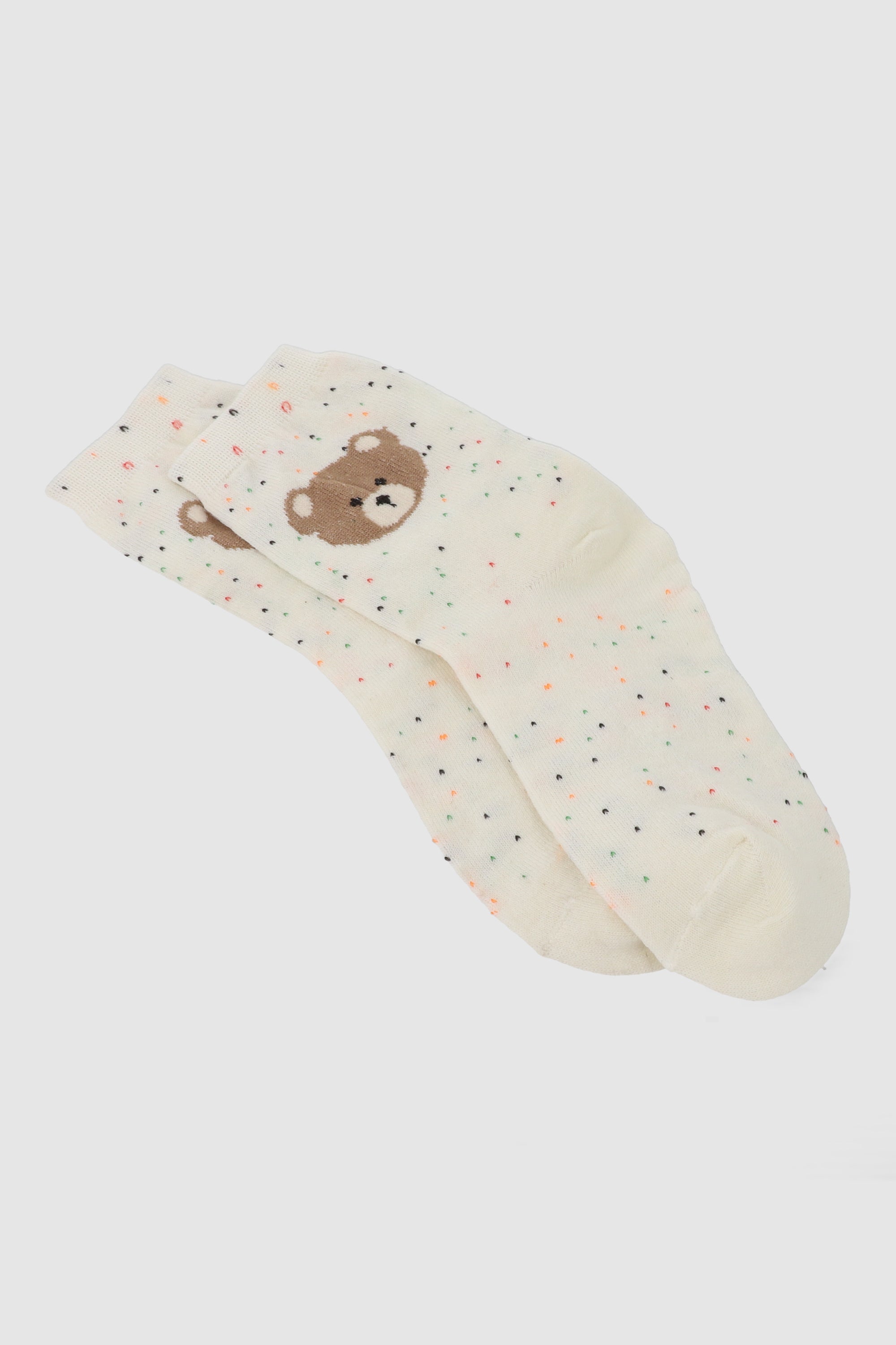 Calcetin osito grande CAFE