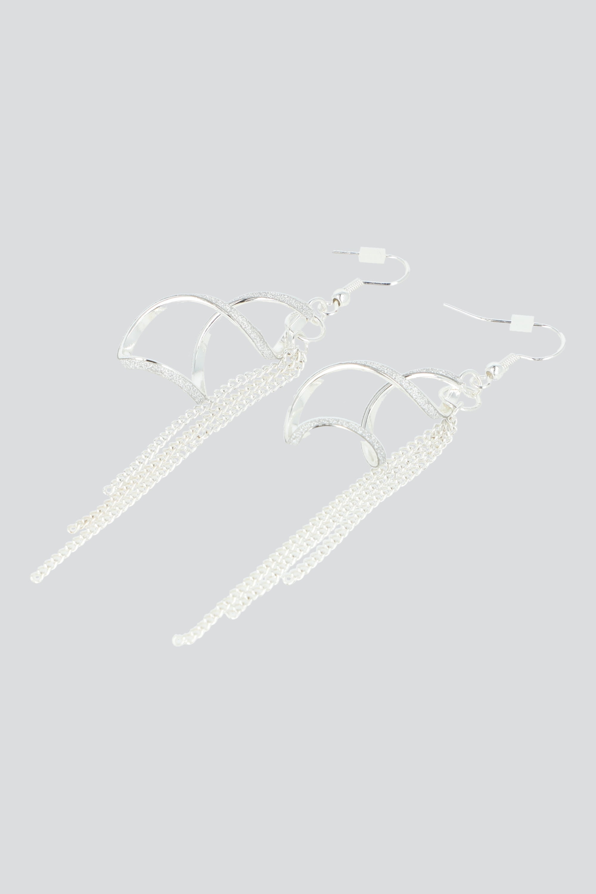 ARETES MULTI BARRITAS CIRCULO PLATA