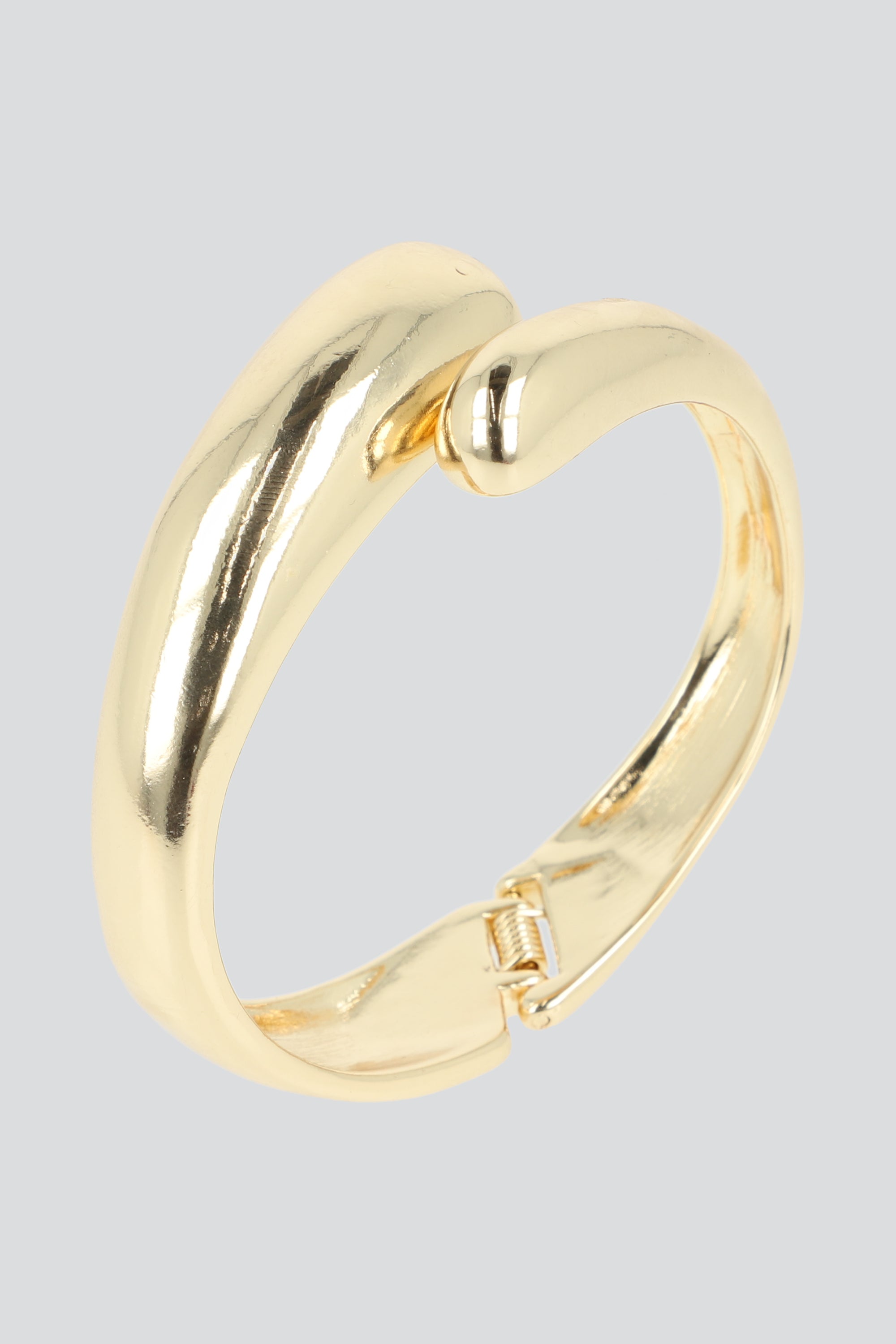 Cuff forma gota metal ORO