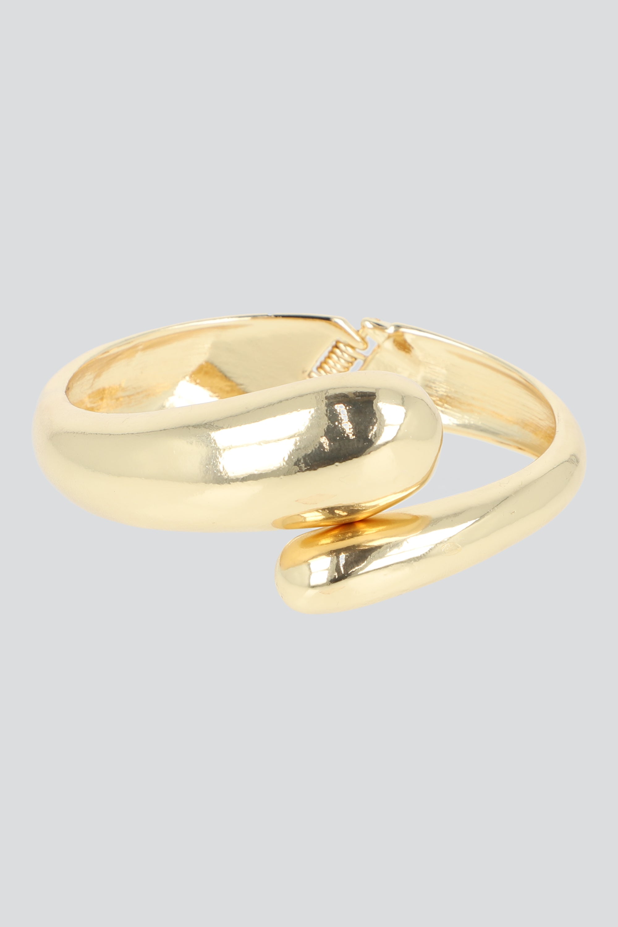 Cuff forma gota metal ORO