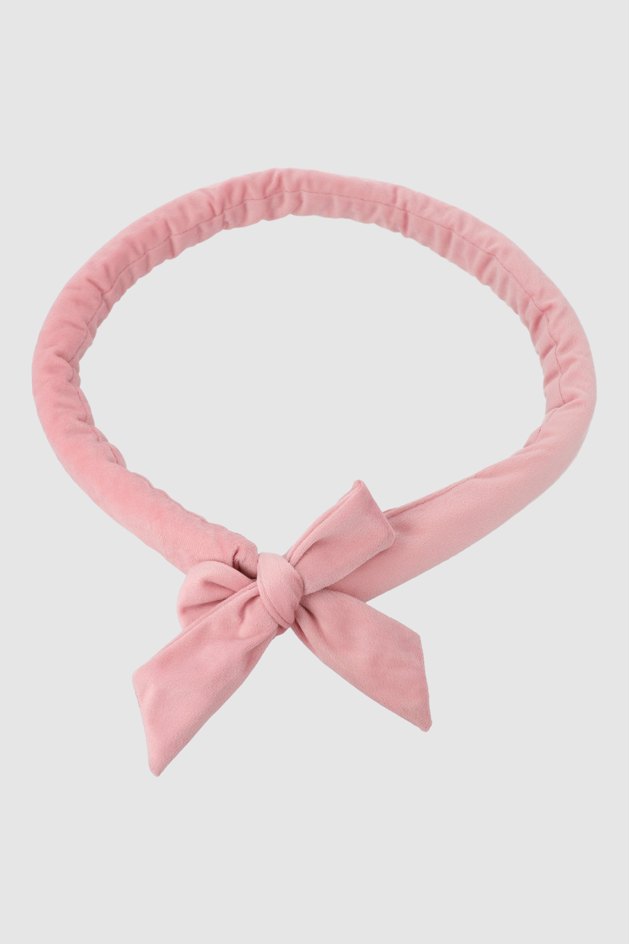 Tubos rizos moño ROSA