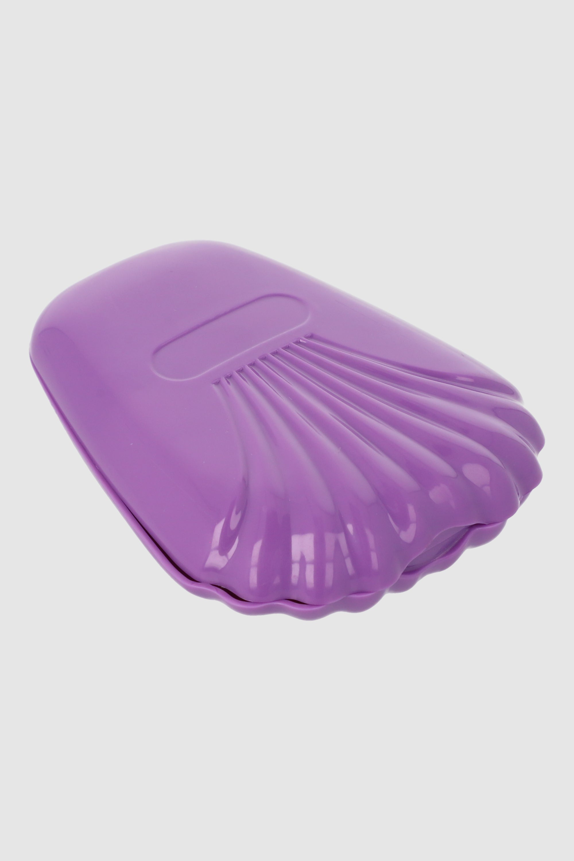 Set 5 brochas estuche concha MORADO