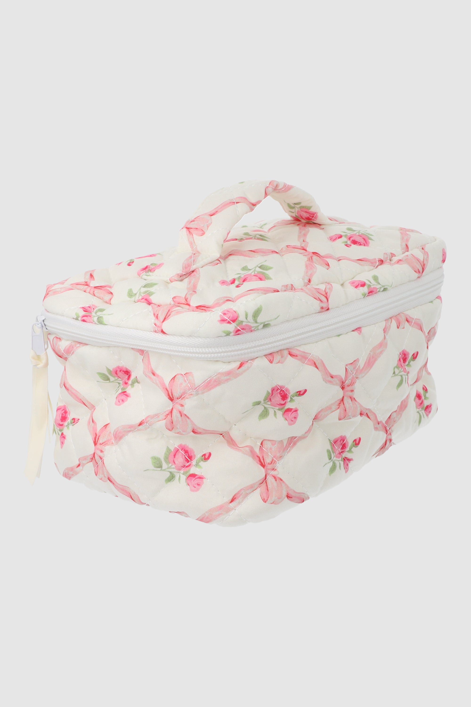 Neceser moños y rosas PALO DE ROSA